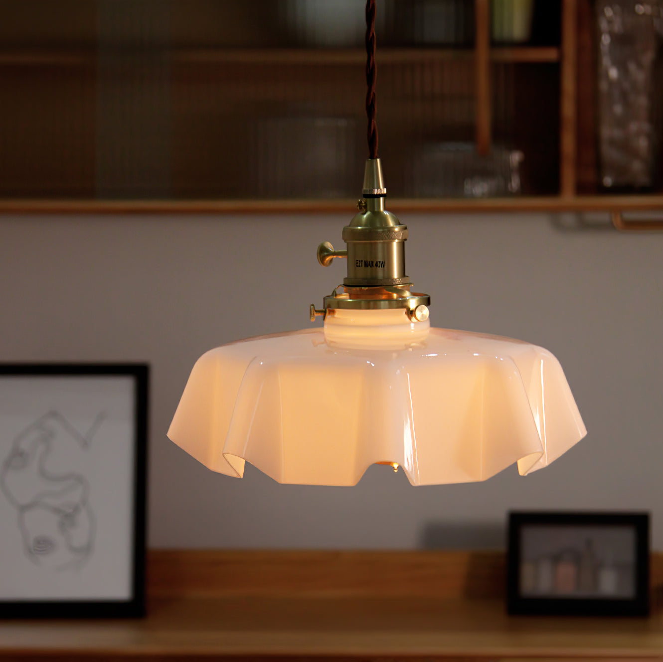 Lampa wisząca vintage Zelarik