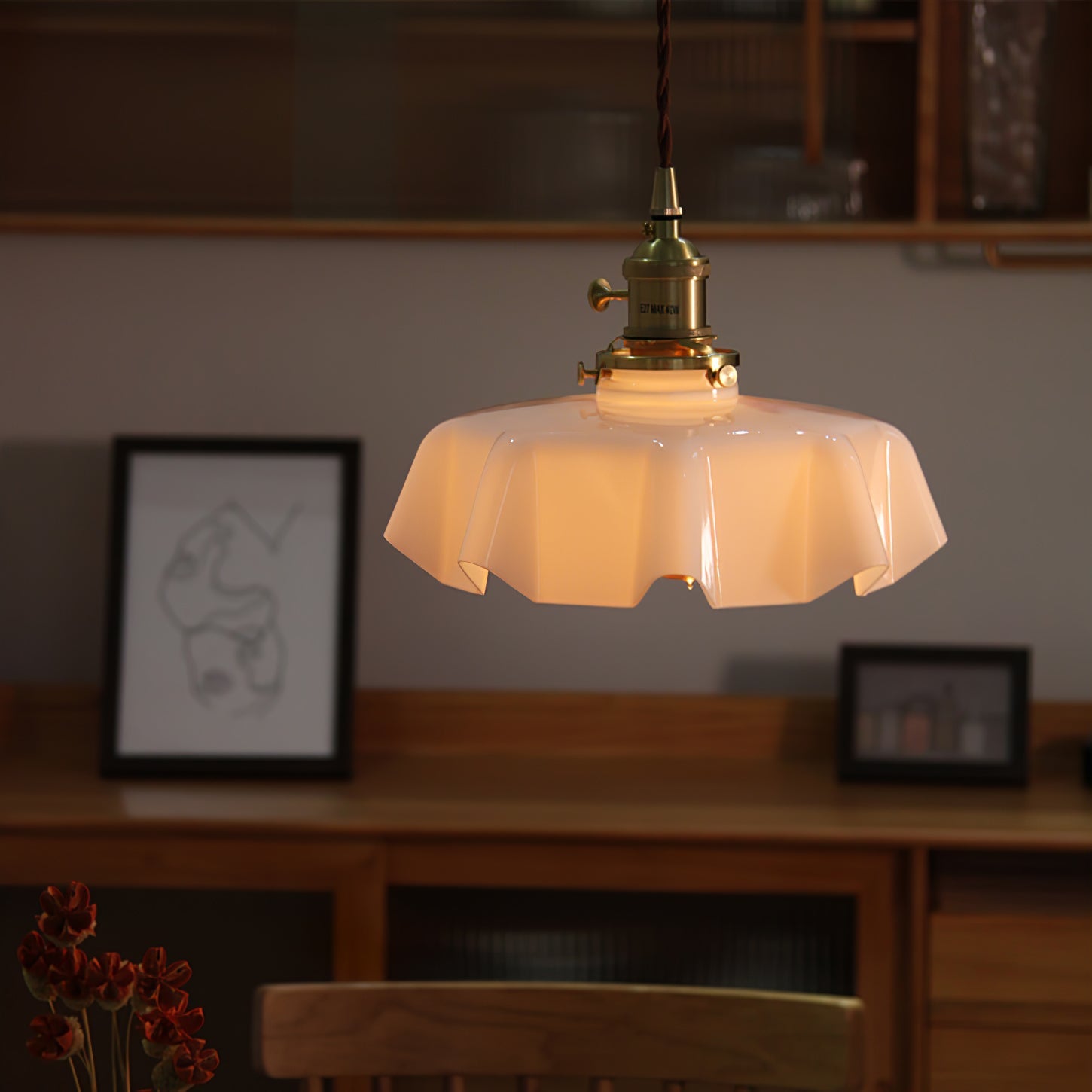 Lampa wisząca vintage Zelarik