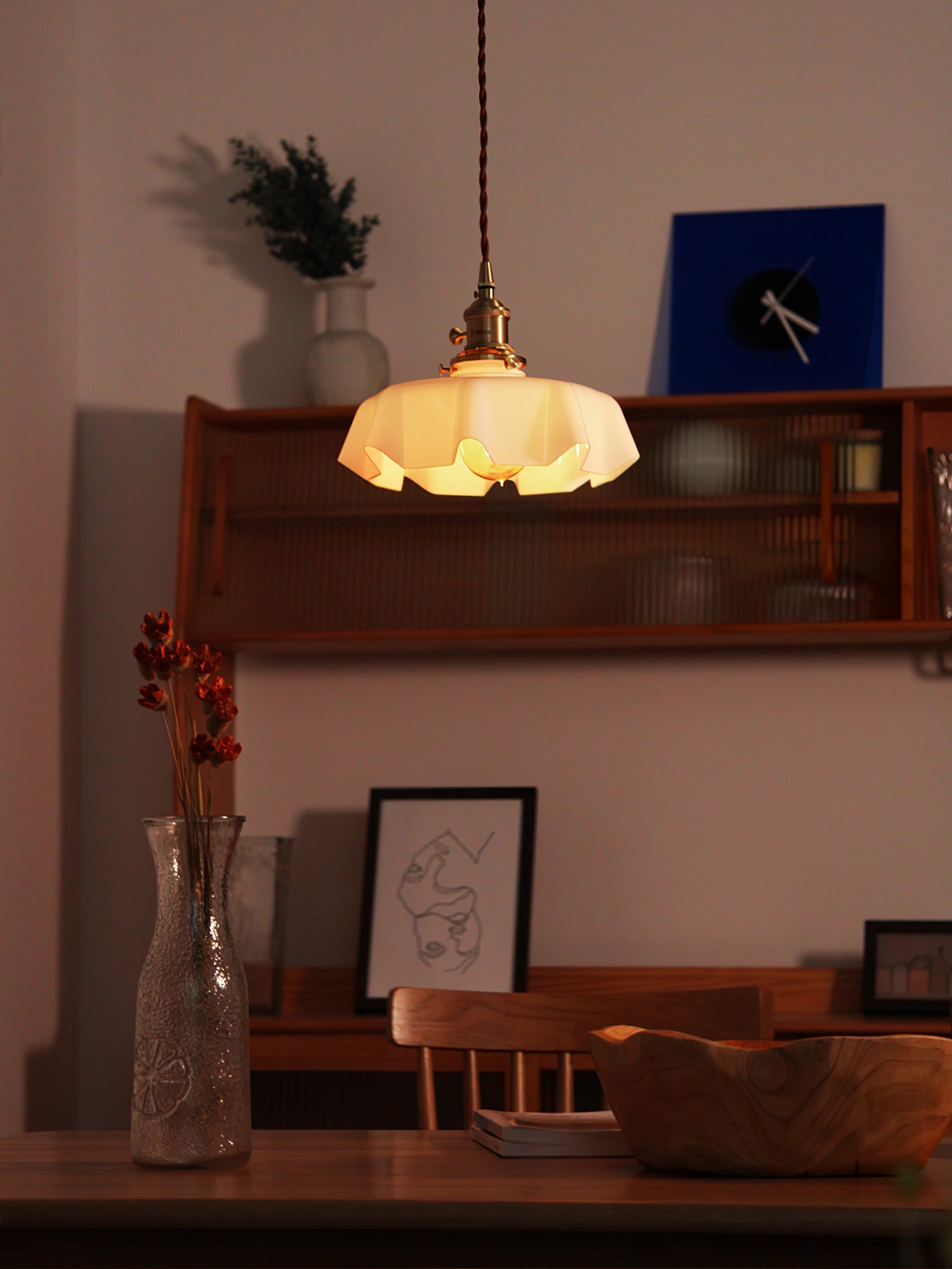 Lampa wisząca vintage Zelarik