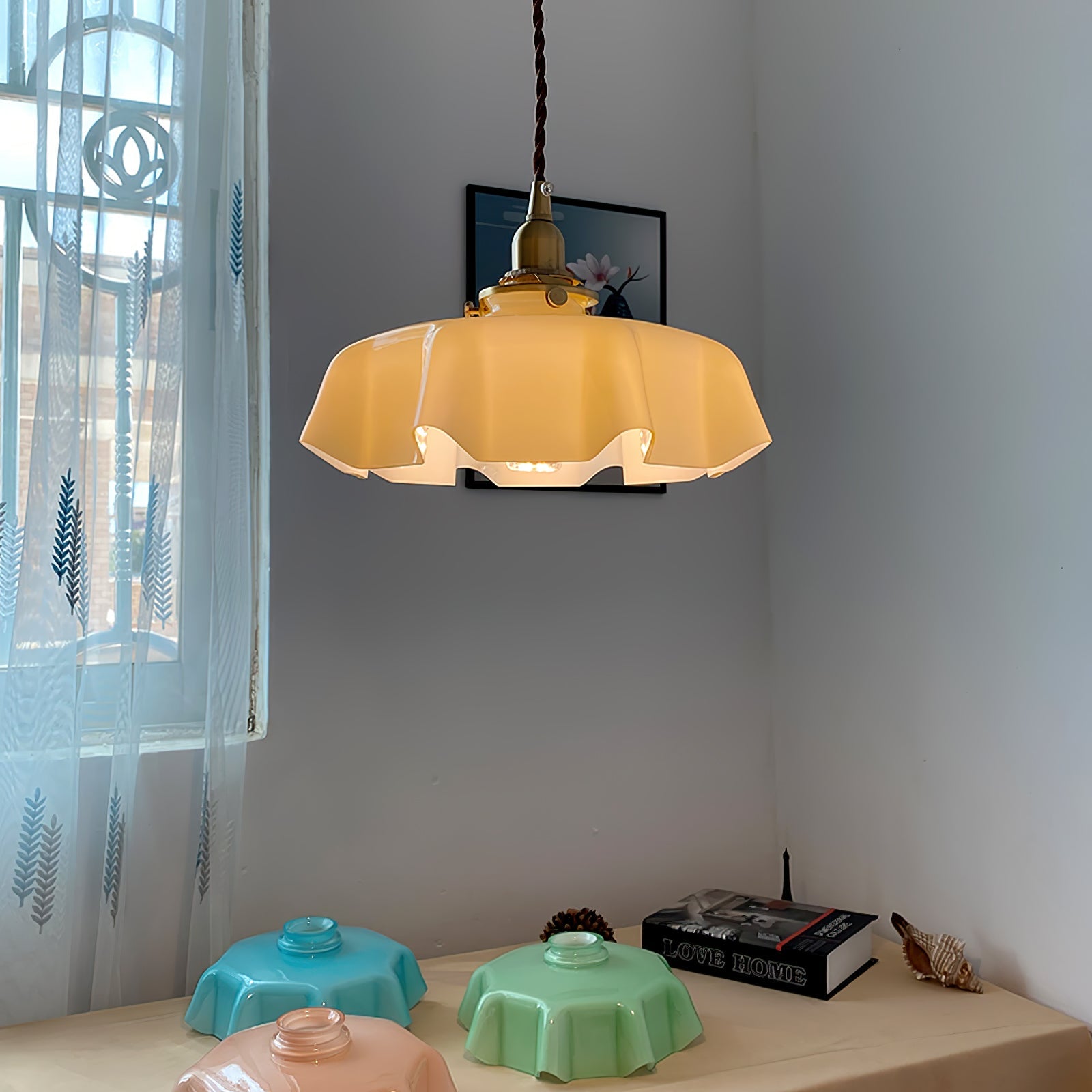 Lampa wisząca vintage Zelarik