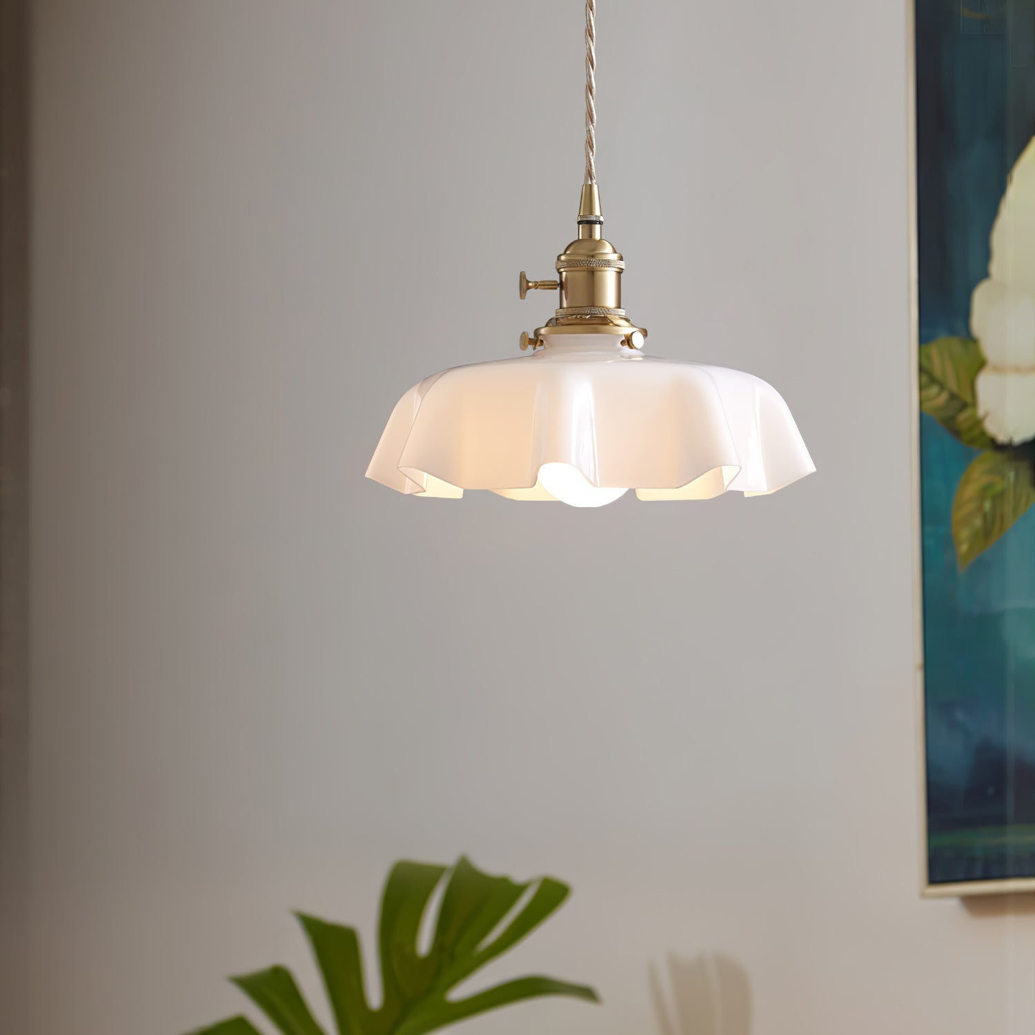 Lampa wisząca vintage Zelarik