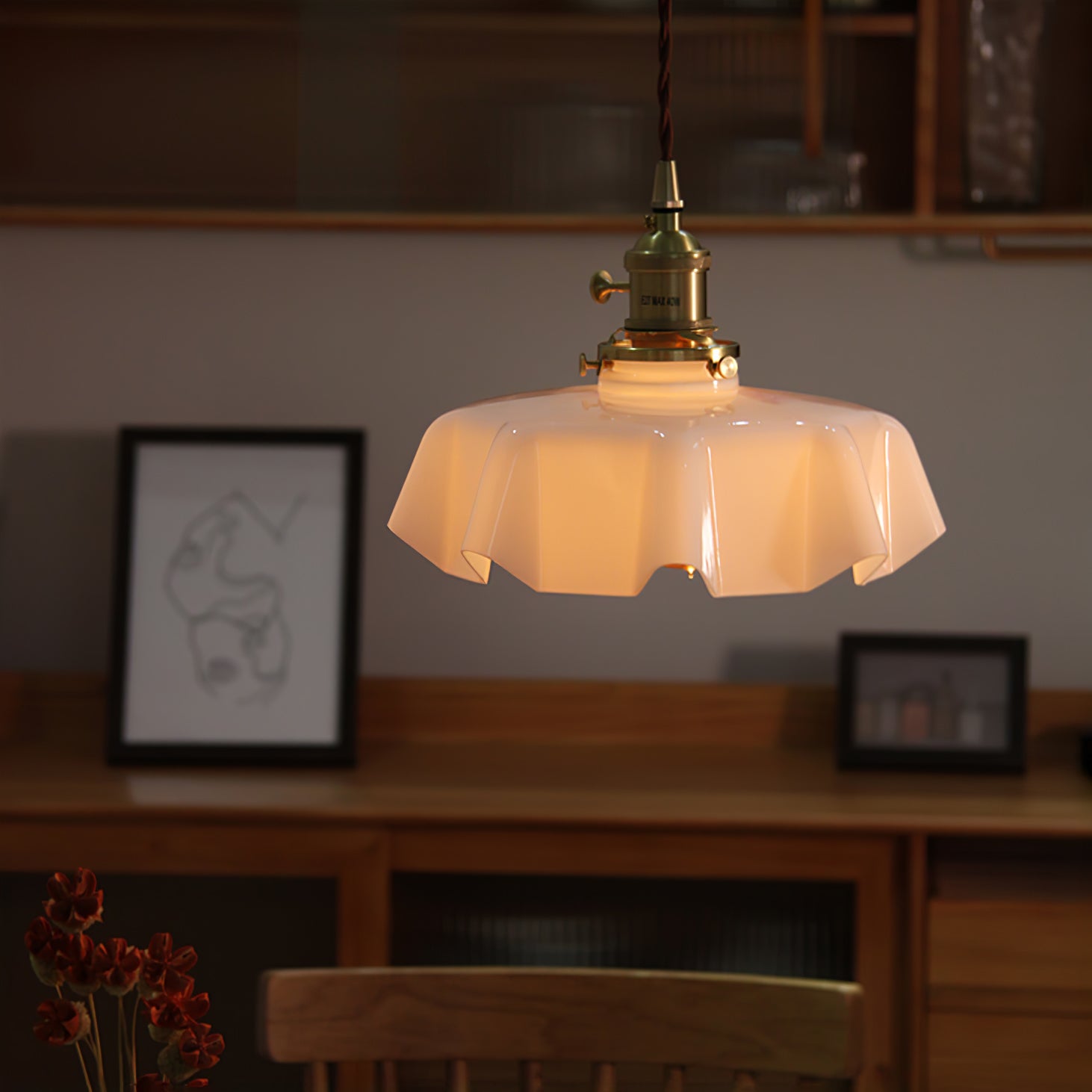 Lampa wisząca vintage Zelarik