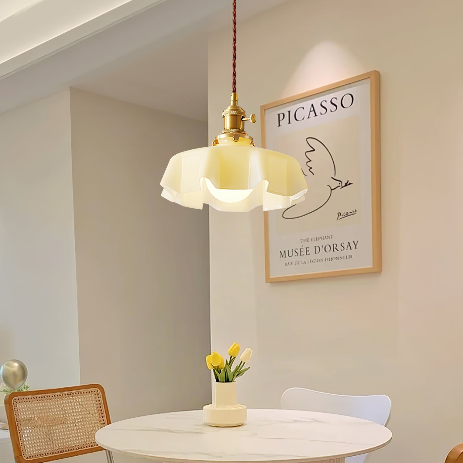 Lampa wisząca vintage Zelarik