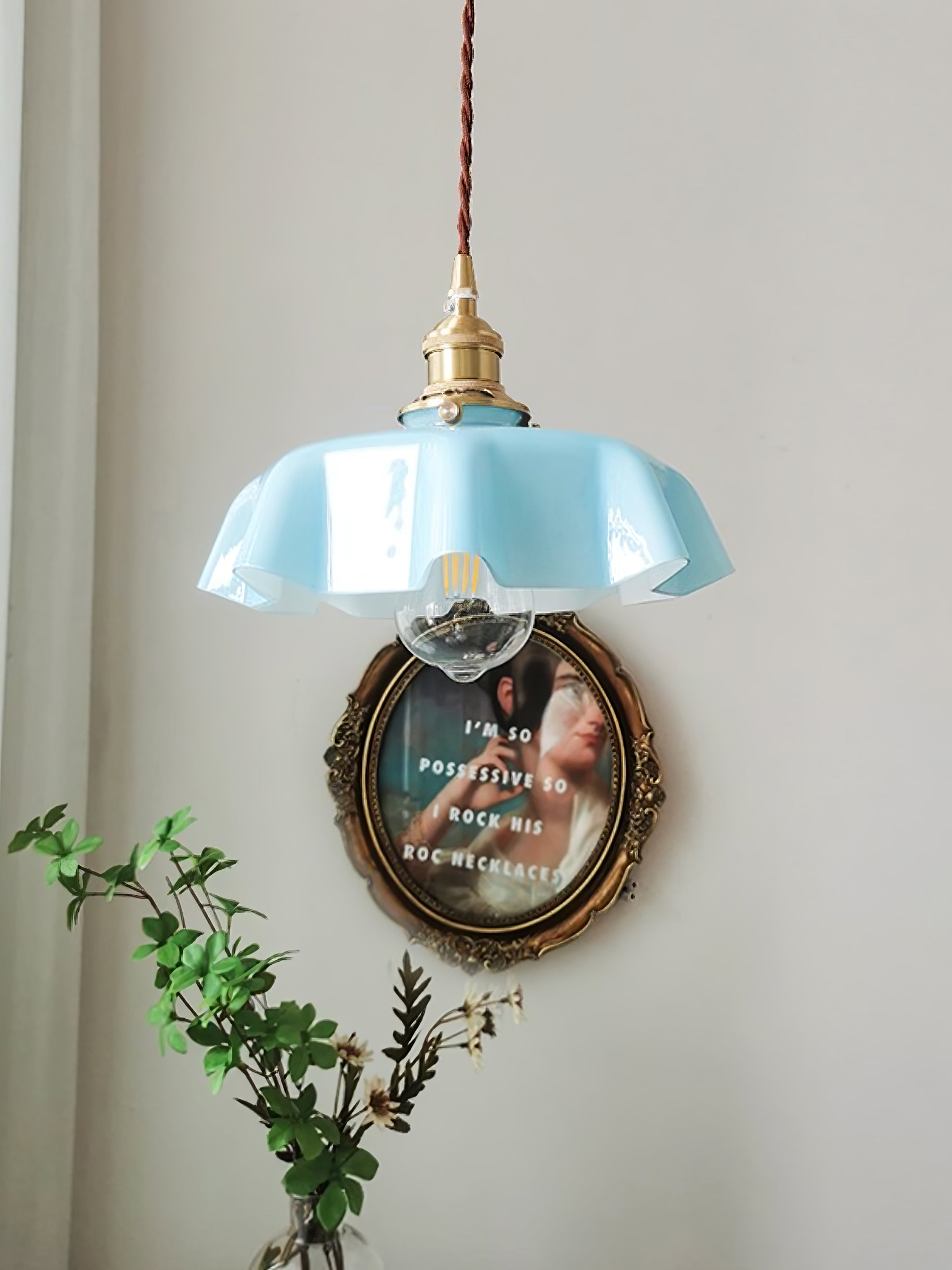 Lampa wisząca vintage Zelarik