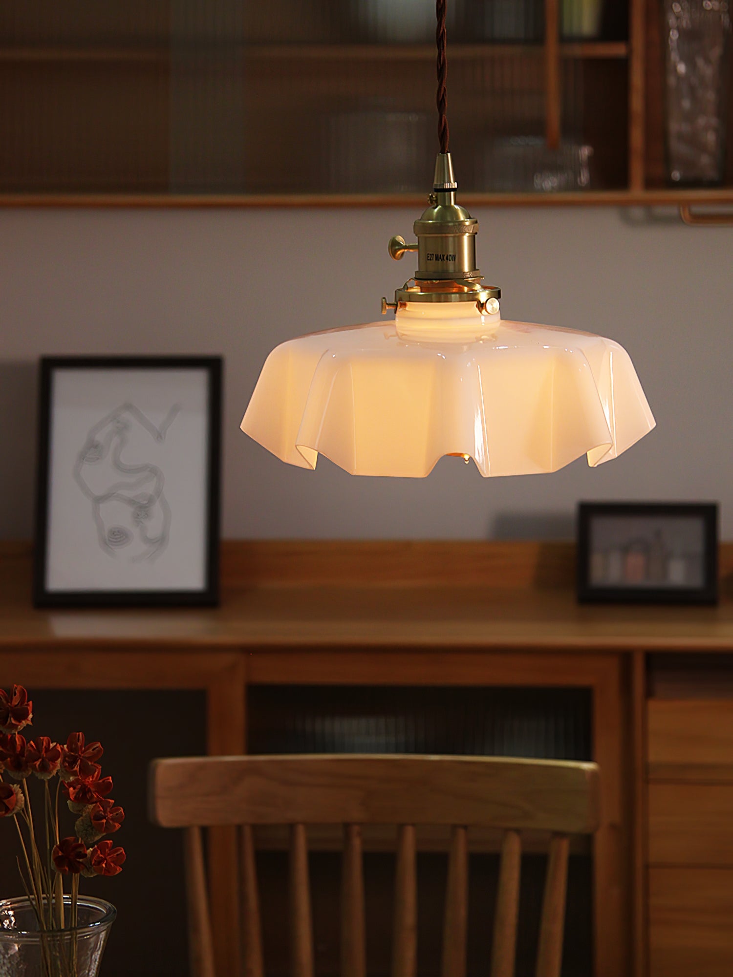 Lampa wisząca vintage Zelarik