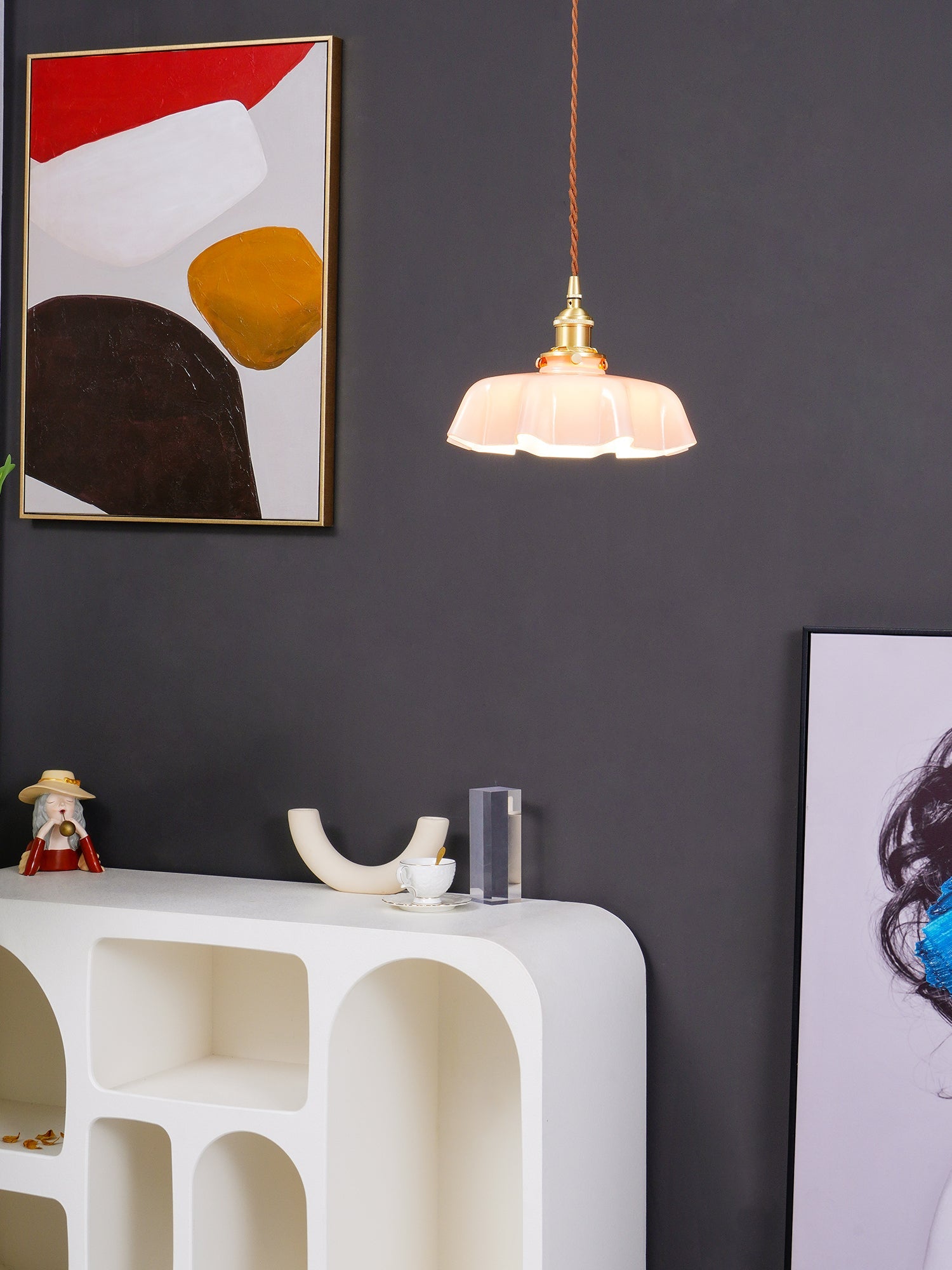 Lampa wisząca vintage Zelarik