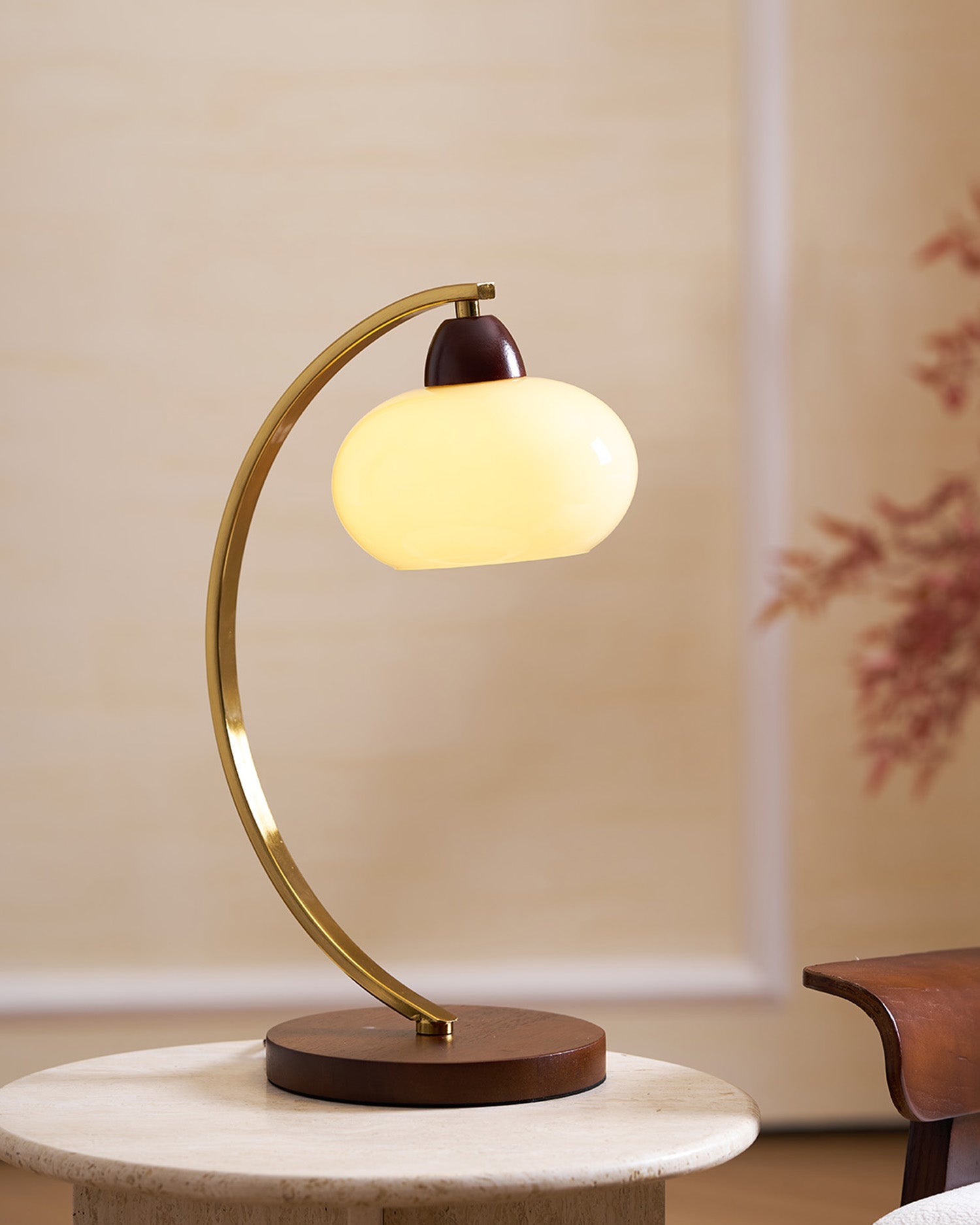 Lampa stołowa vintage Vikoren