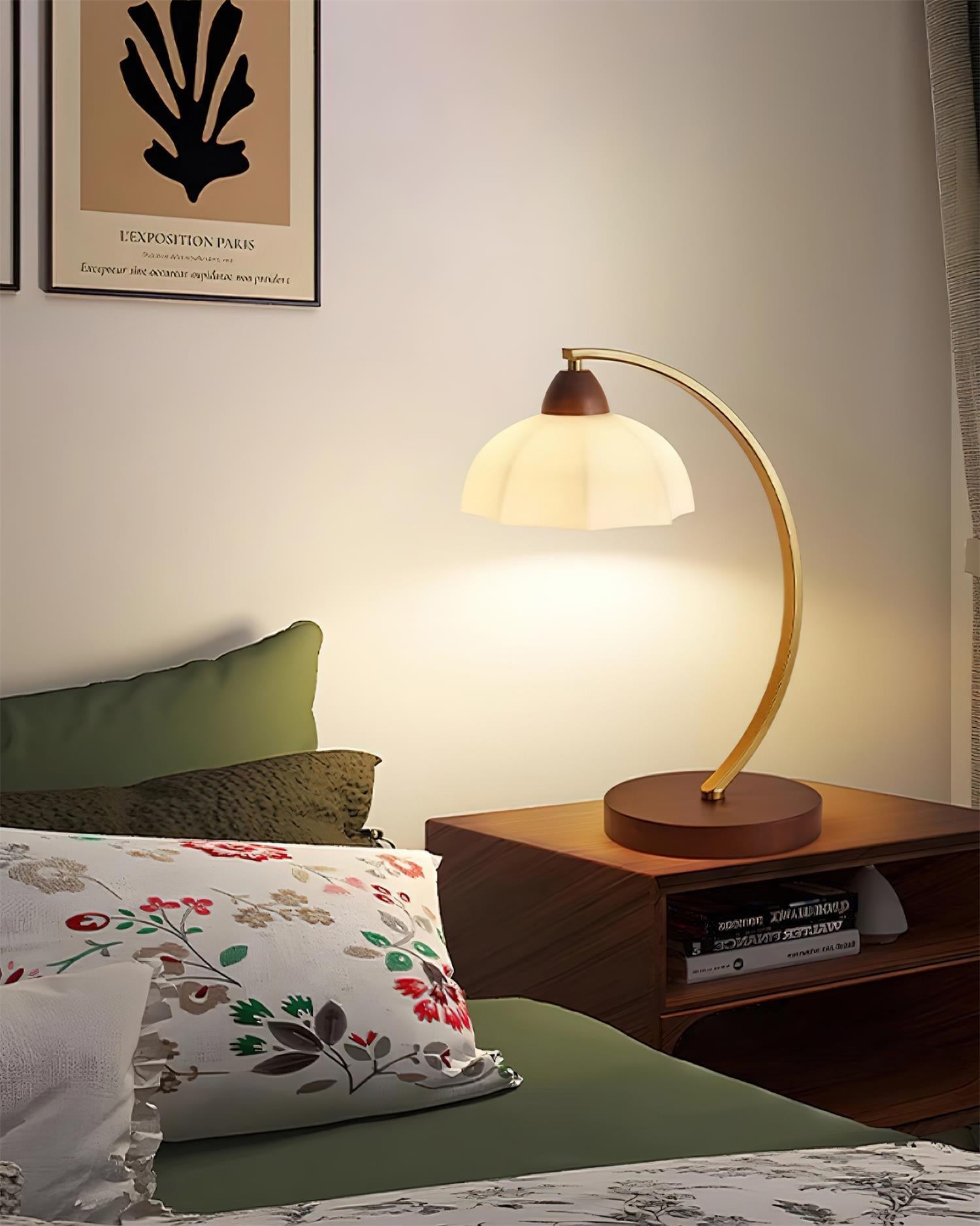 Lampa stołowa vintage Vikoren