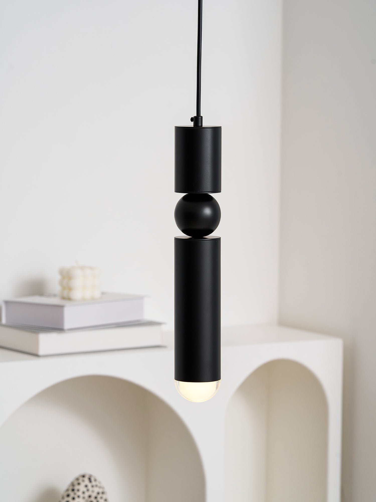 Lampa wisząca tubowa Melskaia
