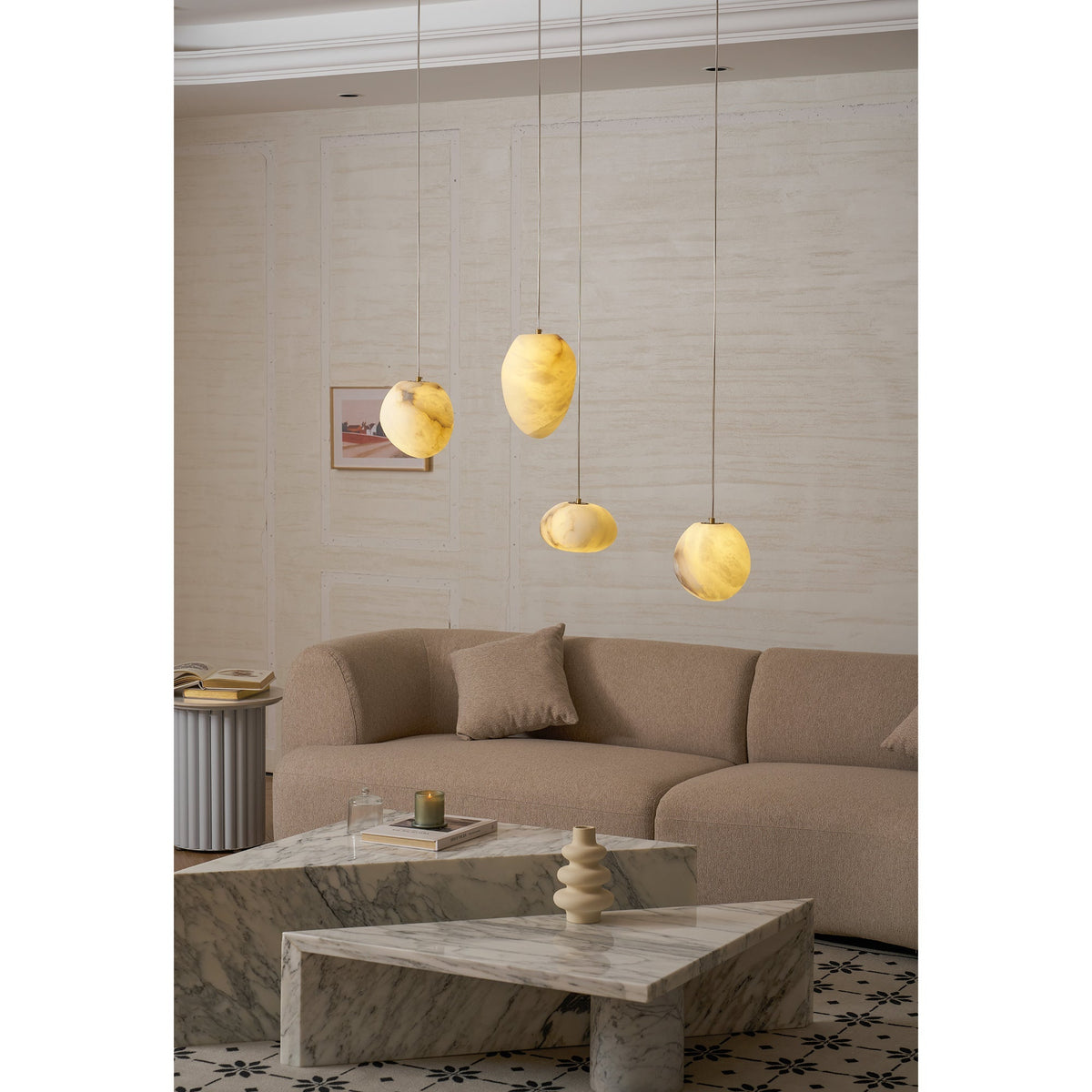 Lampa wisząca organiczna Olaola
