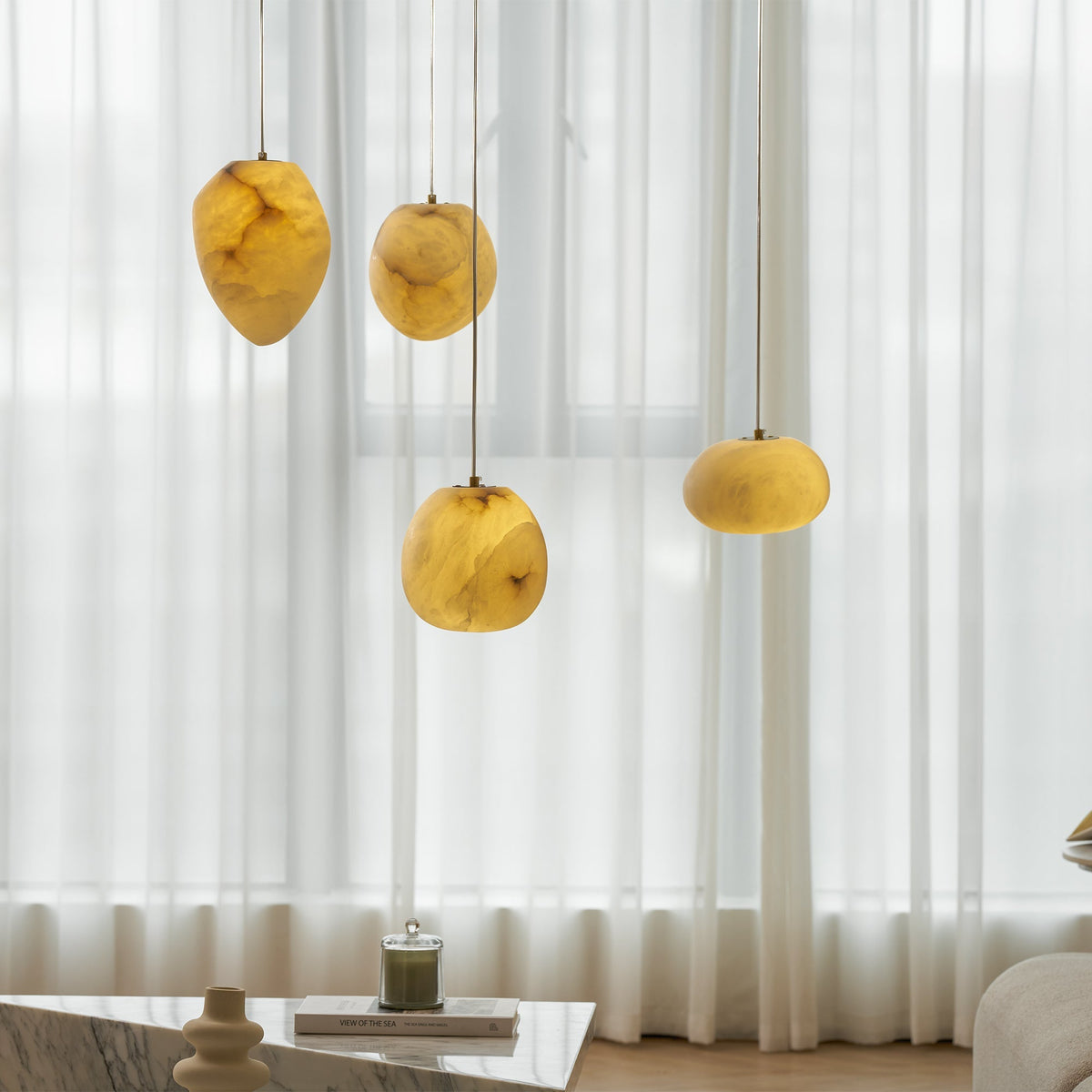 Lampa wisząca organiczna Olaola
