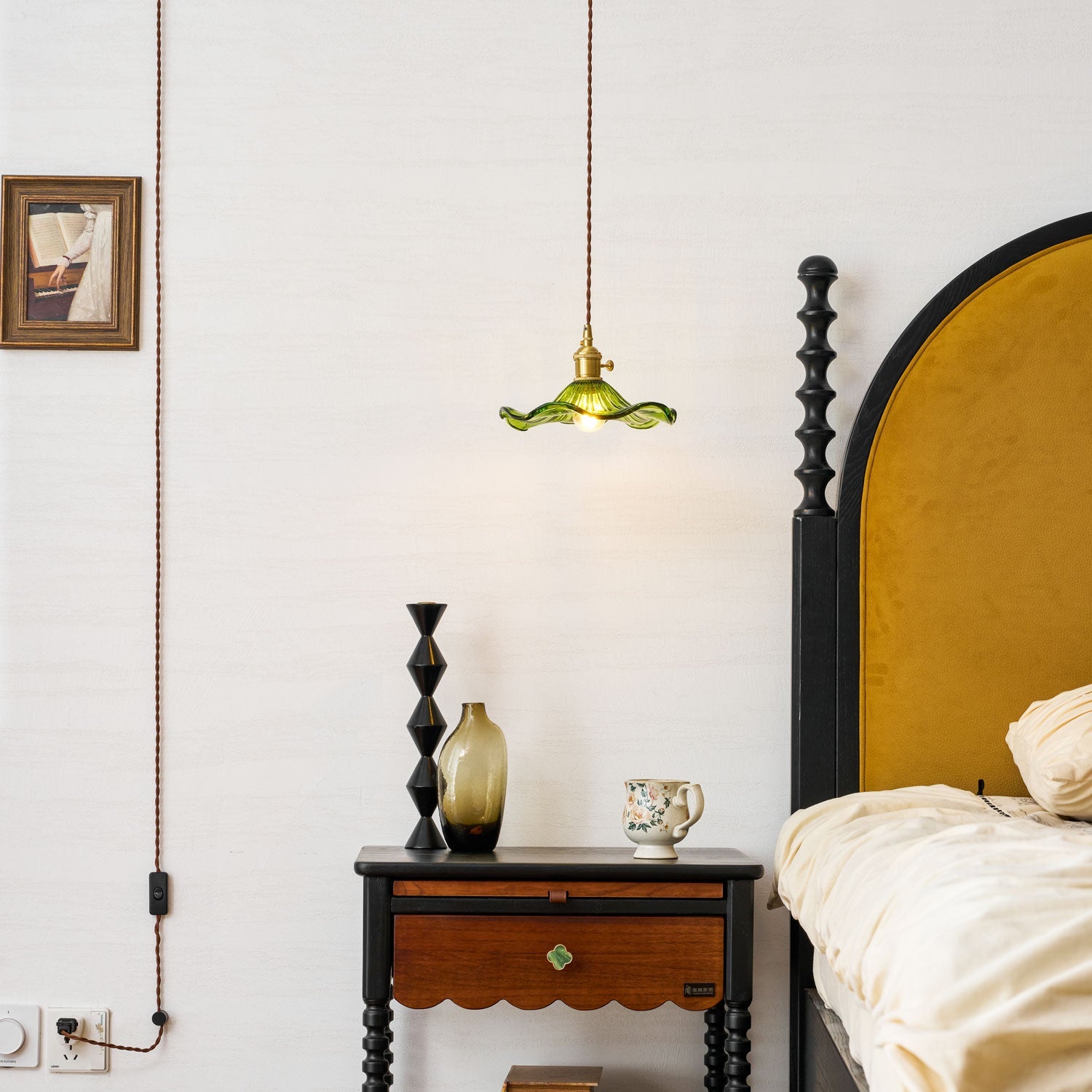 Lampa wisząca vintage Renvivan