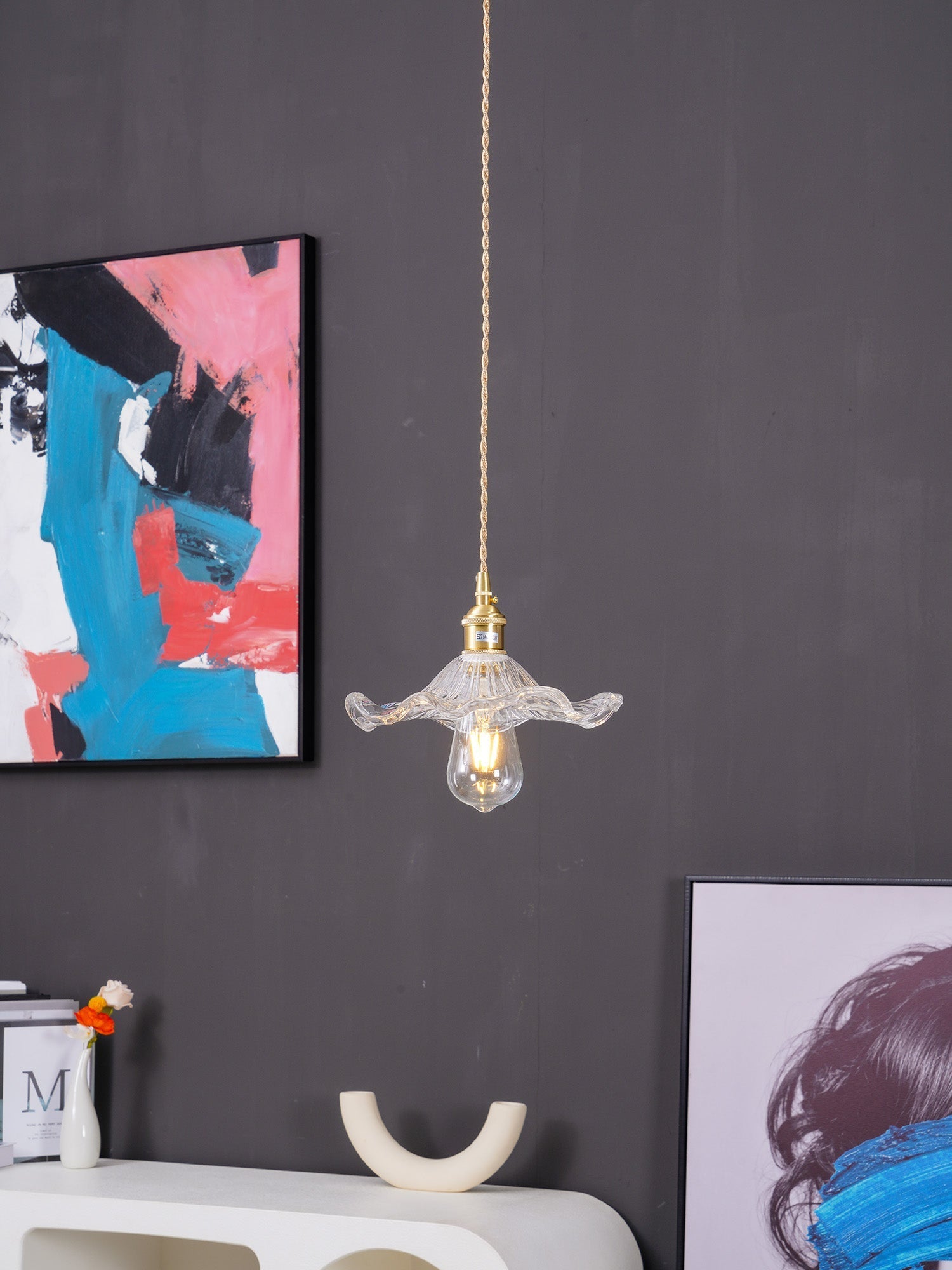 Lampa wisząca vintage Renvivan
