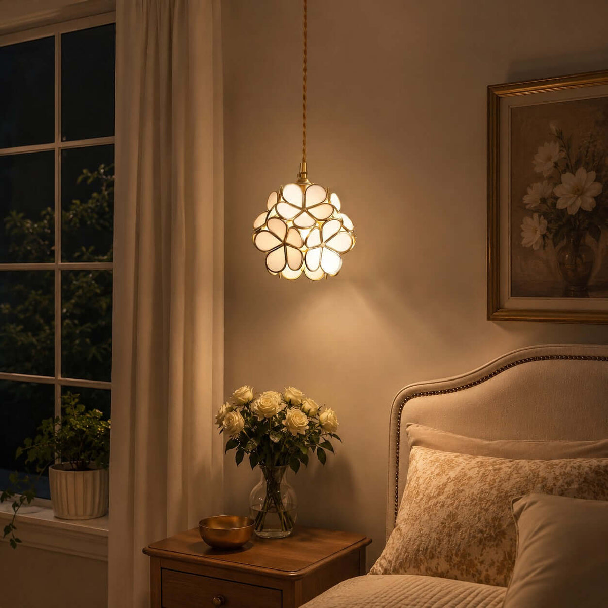 Lampa wisząca płatkowa Galak