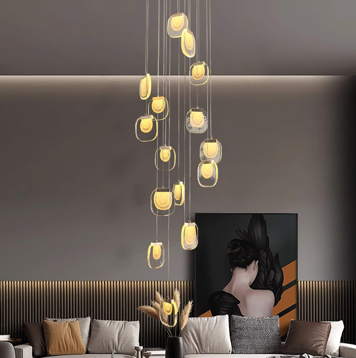 Glass Ripples Pendant Lamp – detail 28