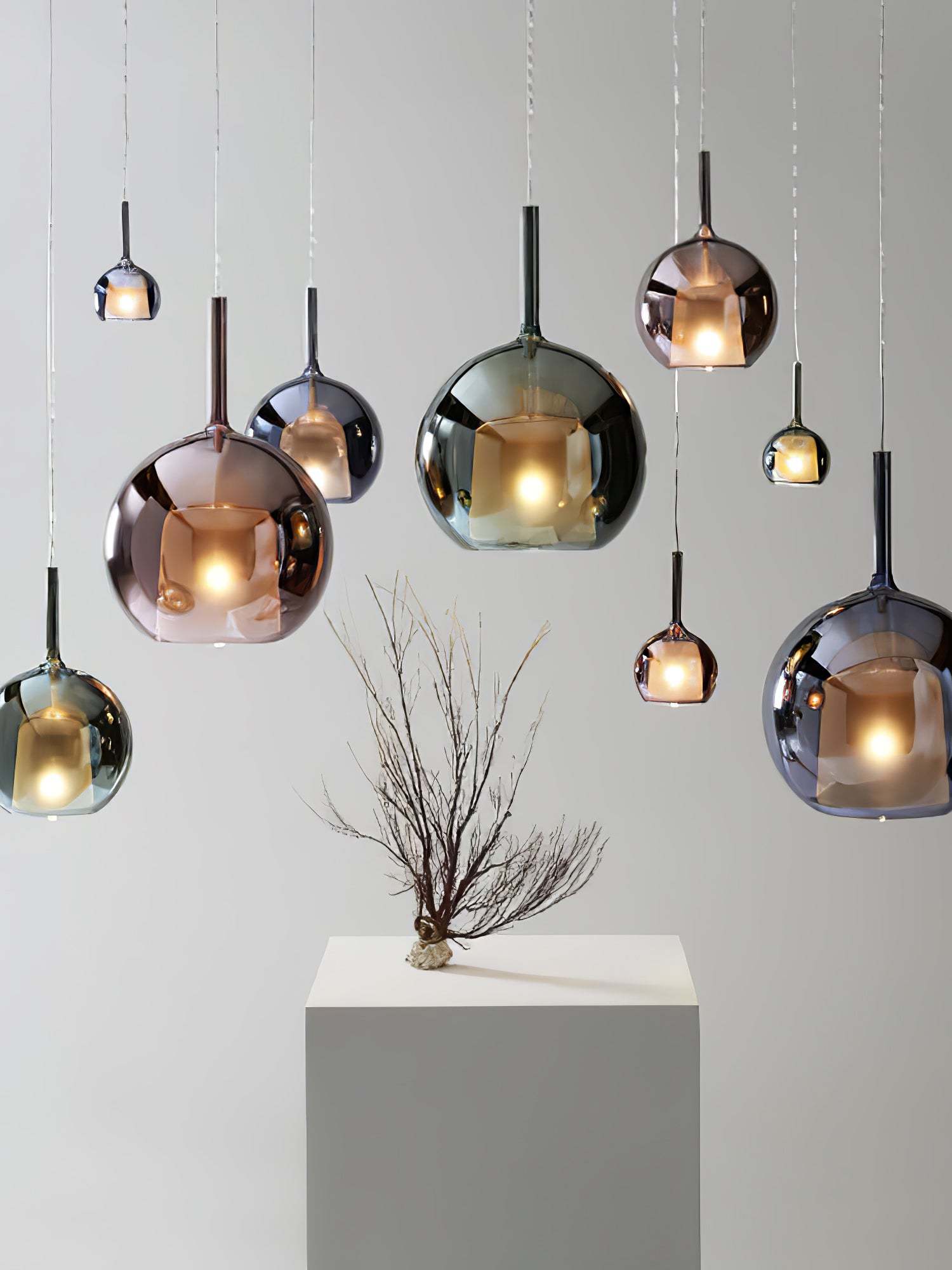 Lampa wisząca kula Nadmiska