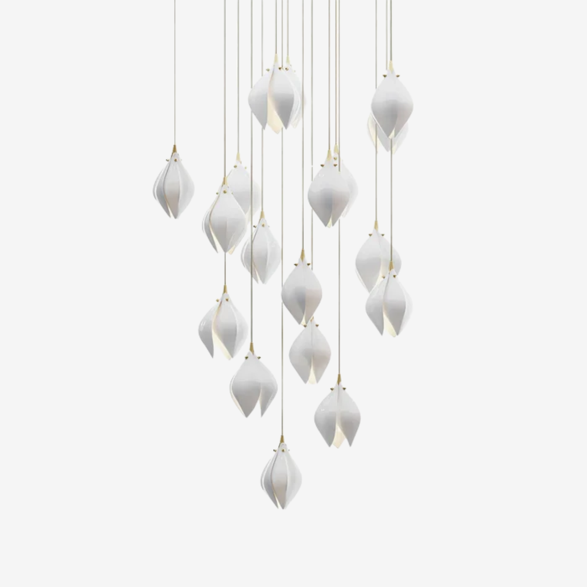Lampa wisząca kwiatowa Jarel