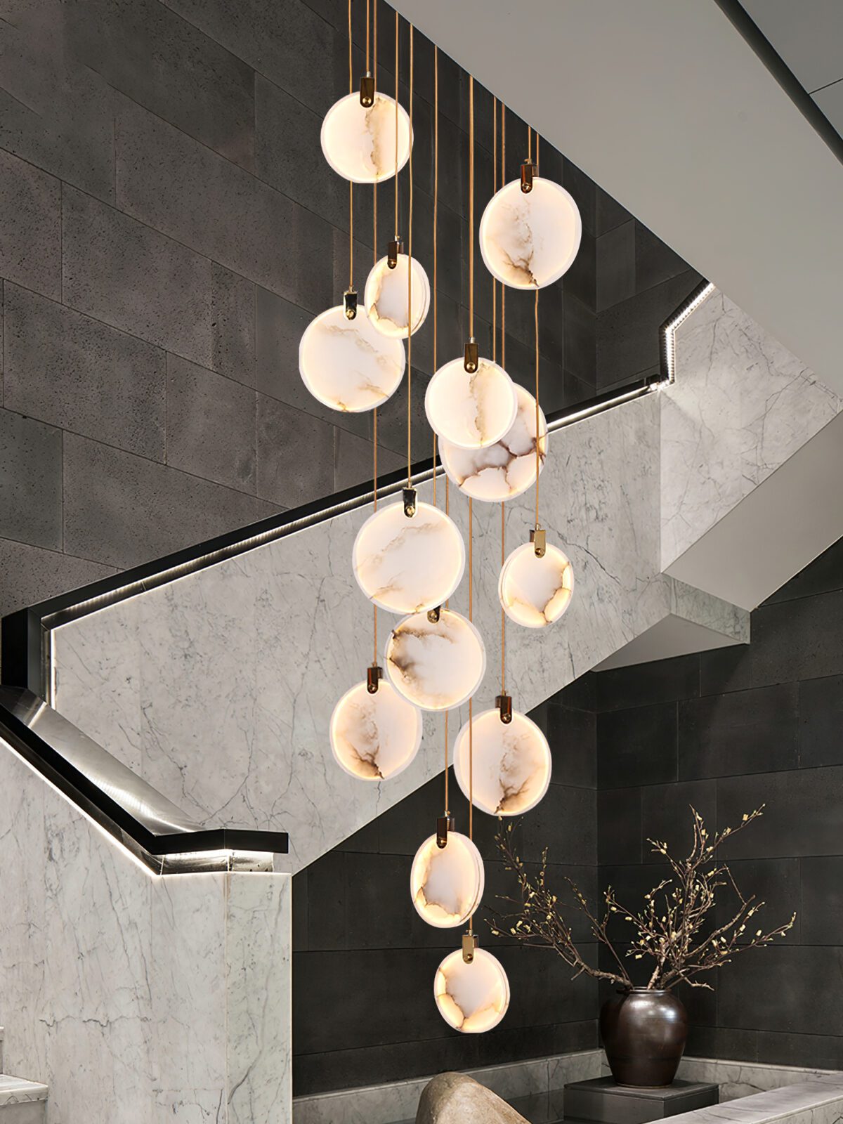 Lampa wisząca geometryczna Celkoer