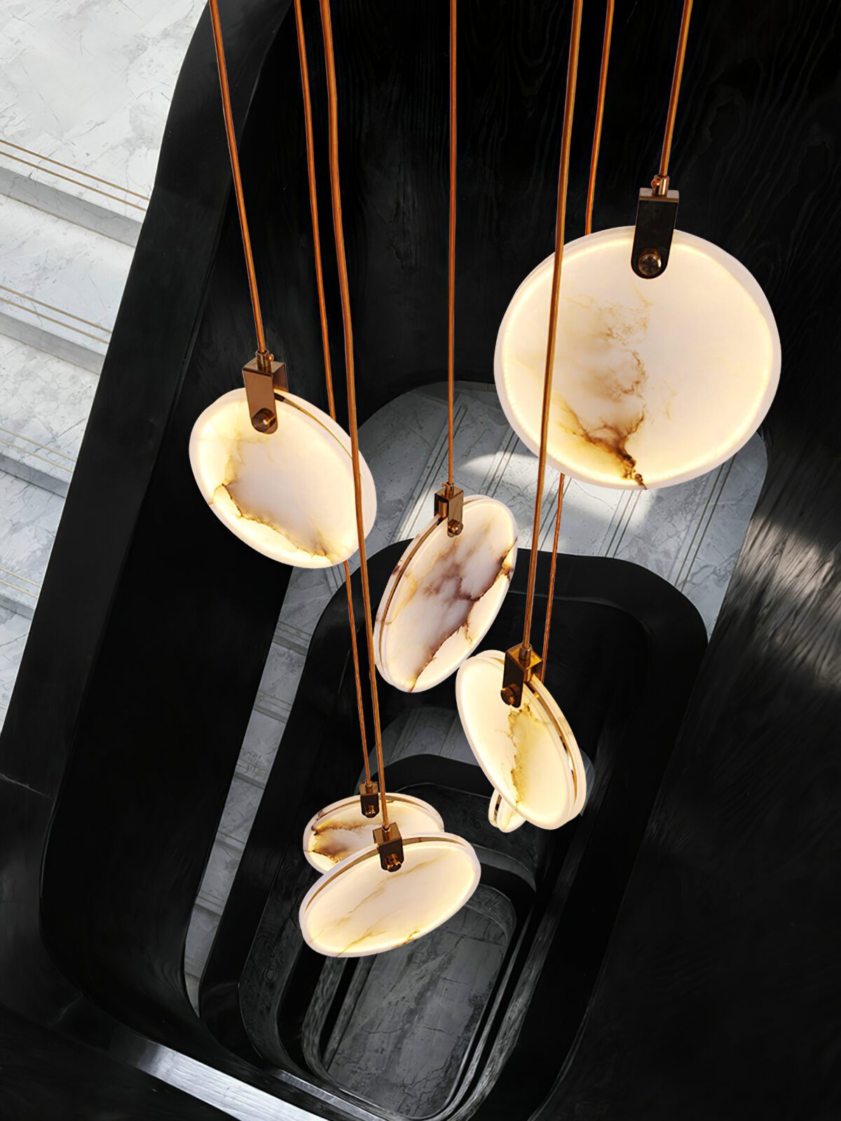 Lampa wisząca geometryczna Celkoer