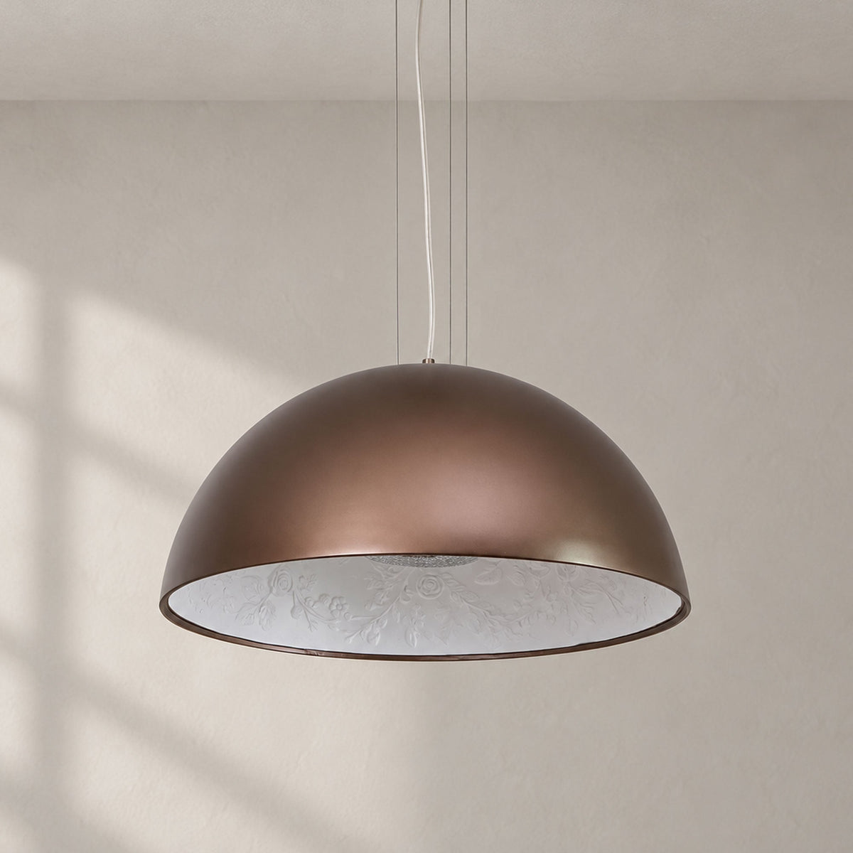 Lampa wisząca półkulista Pavren