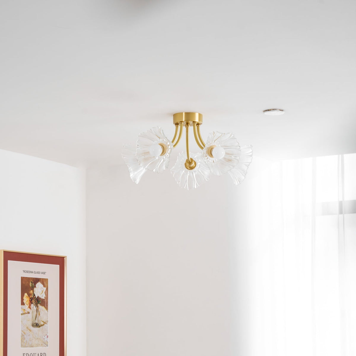 Kalin Flower Glass Ceiling Lamp – detail 27