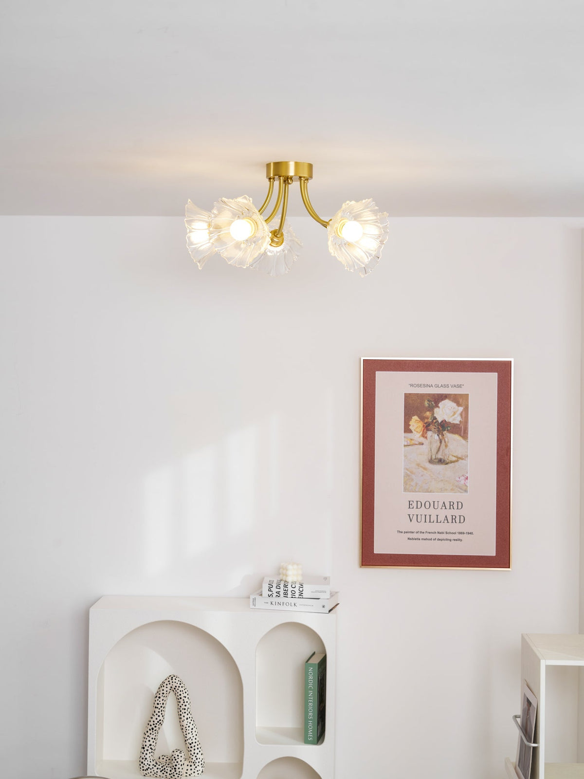 Kalin Flower Glass Ceiling Lamp – detail 25