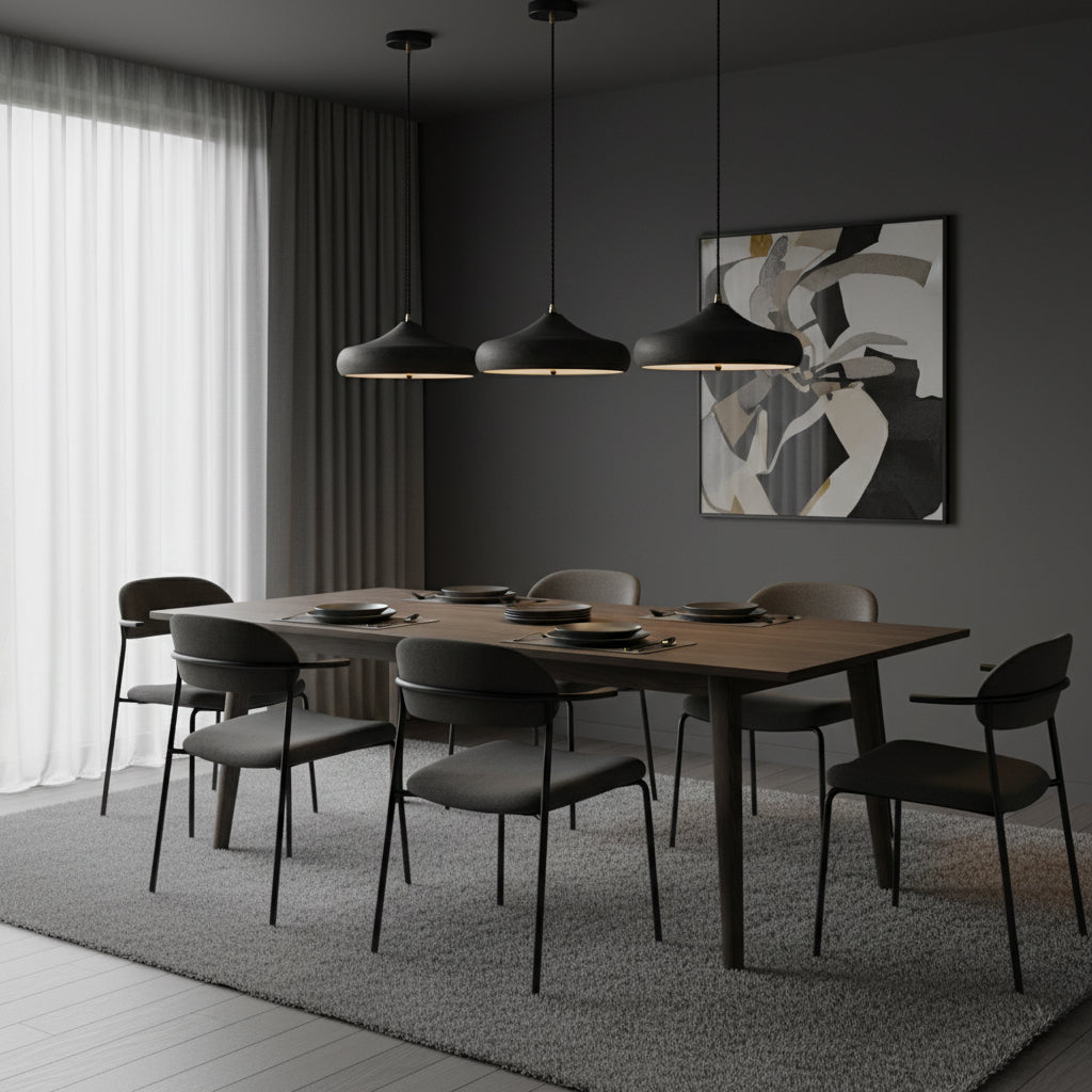 Lampa wisząca okrągła Klaen