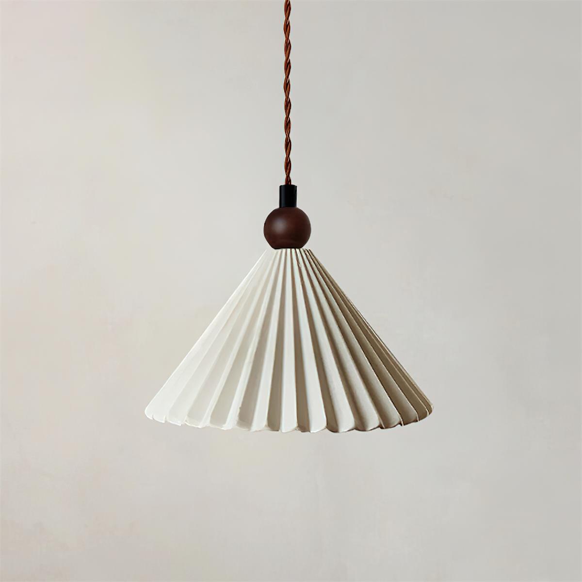 Lampa wisząca ryflowana Mirora