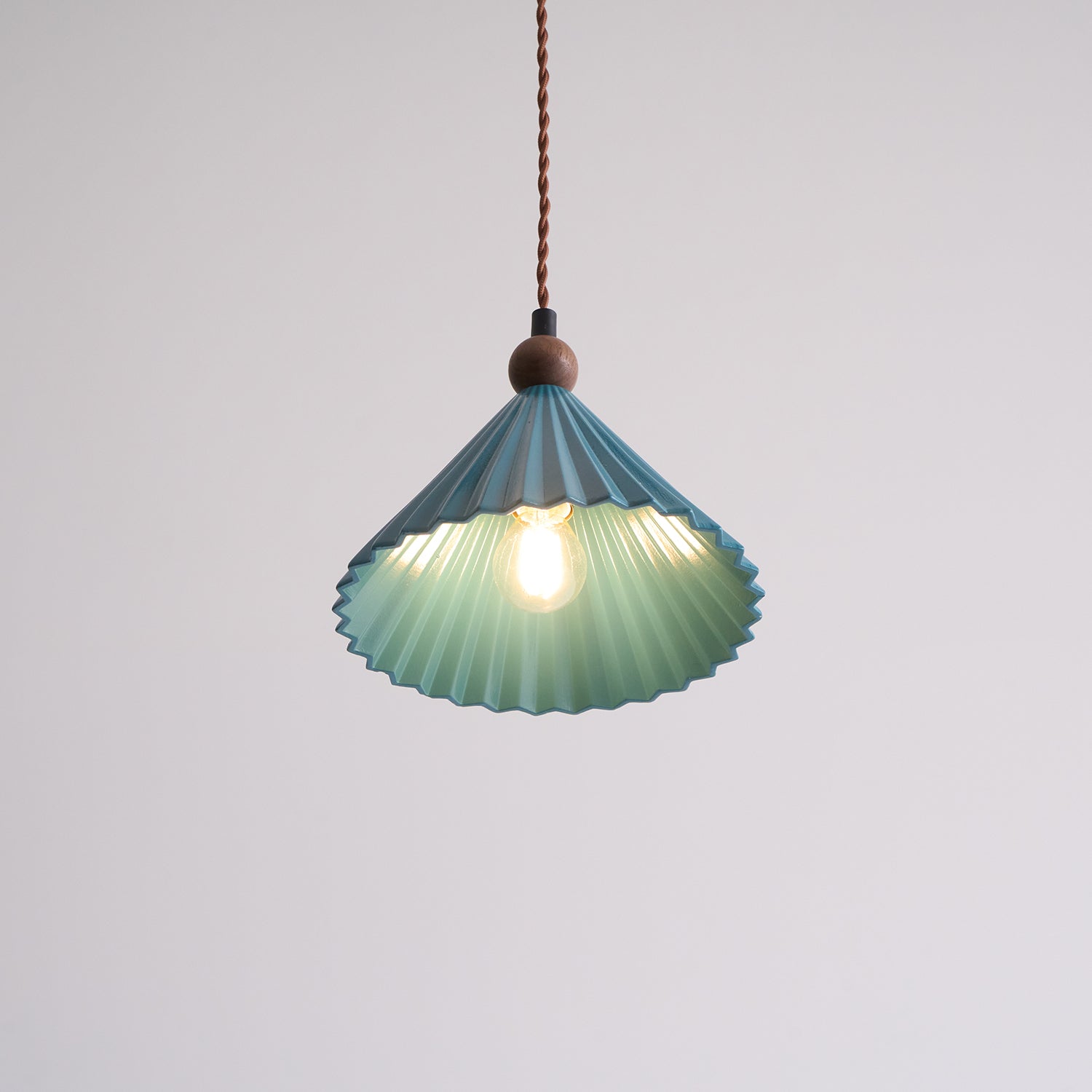 Lampa wisząca ryflowana Mirora