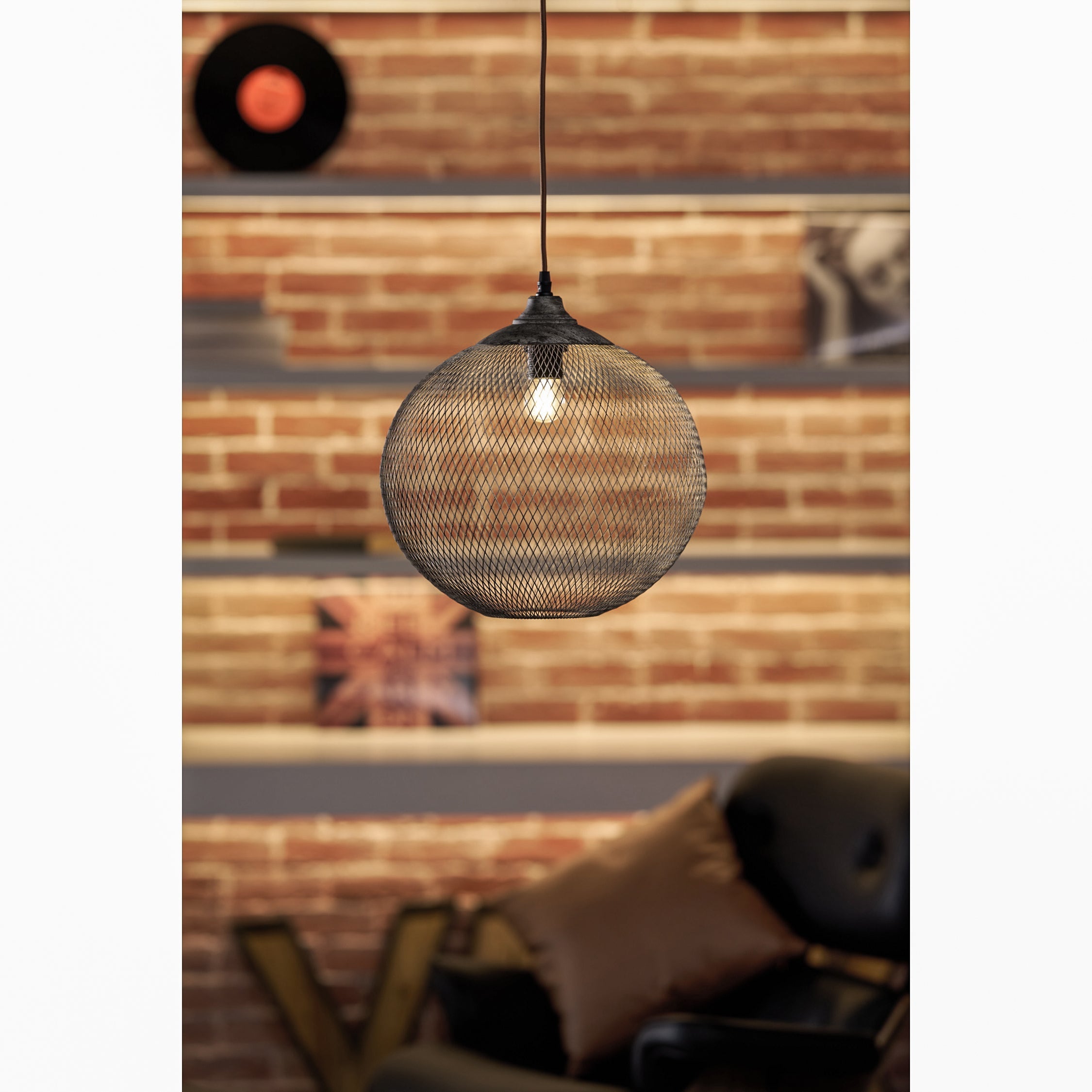 Lampa wisząca kulista Radenok