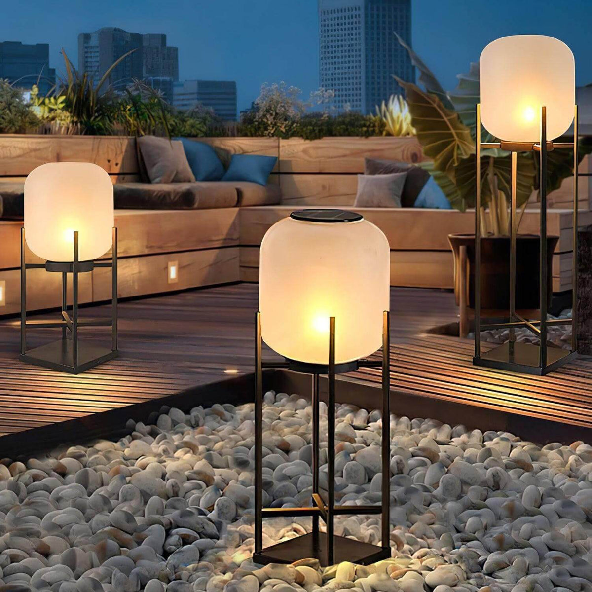 Lampa podłogowa zewnętrzna Mirow