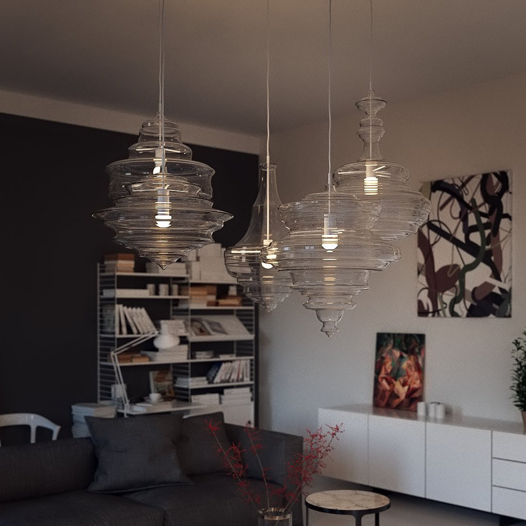 Lampa wisząca vintage Wolnadan