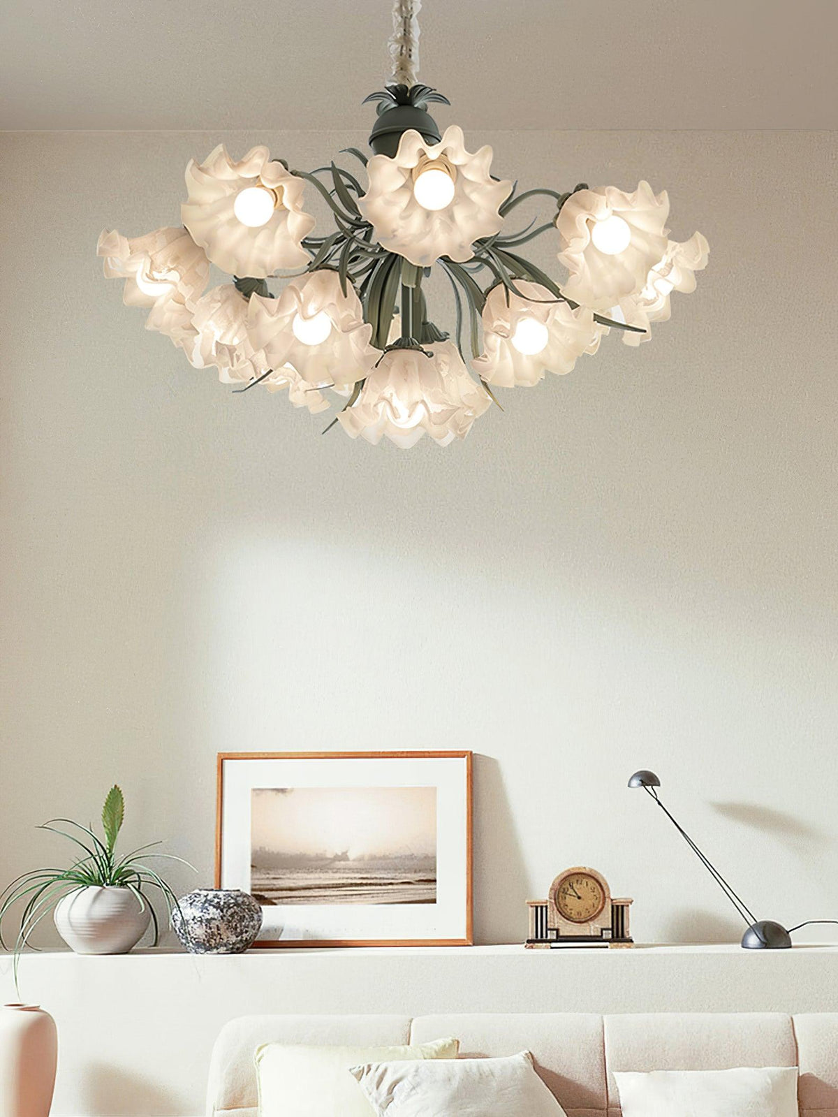 Lily of the Valley Flower Chandelier - Vakkerlight