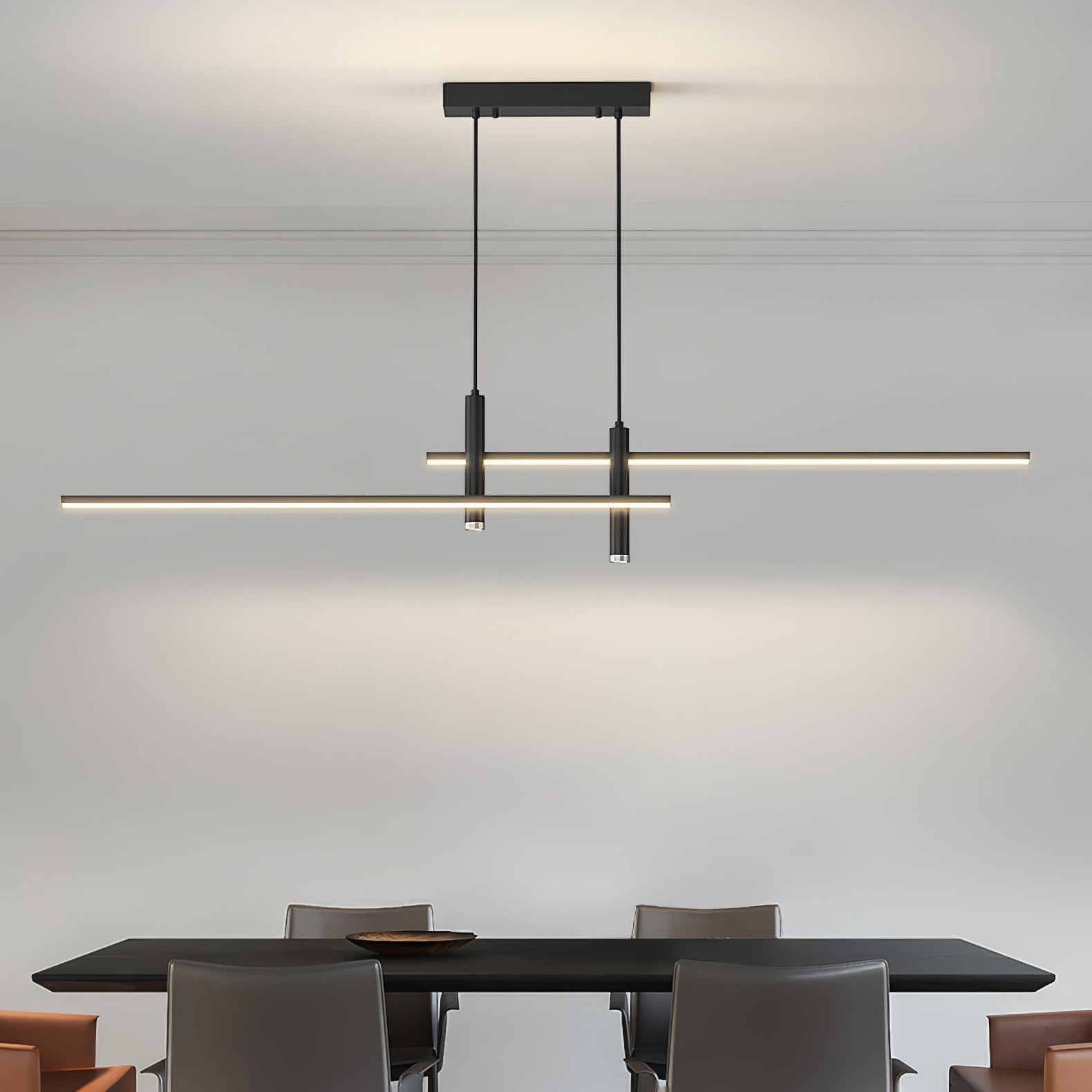 Lampa wisząca liniowa Kasskimir