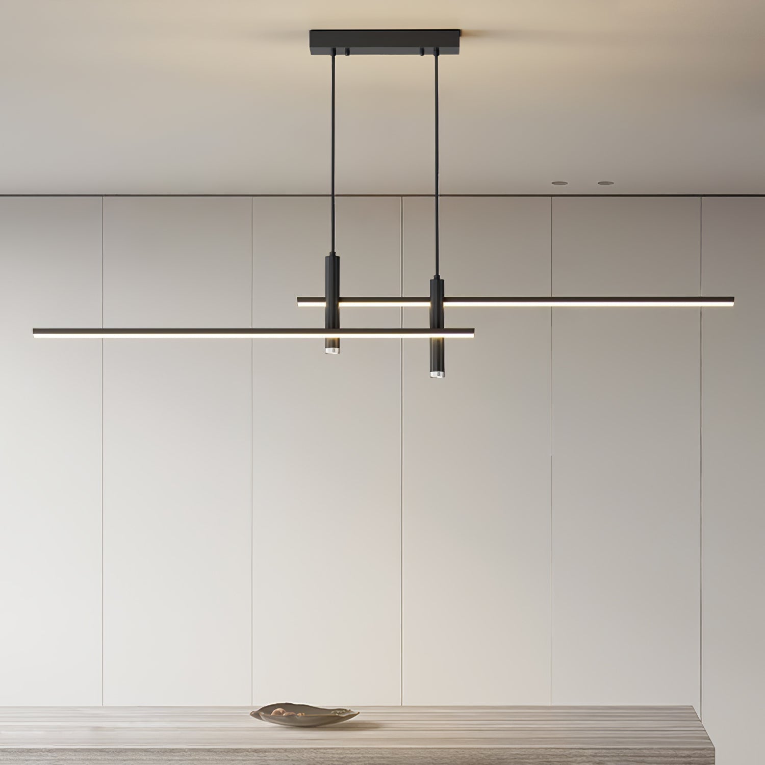 Lampa wisząca liniowa Kasskimir