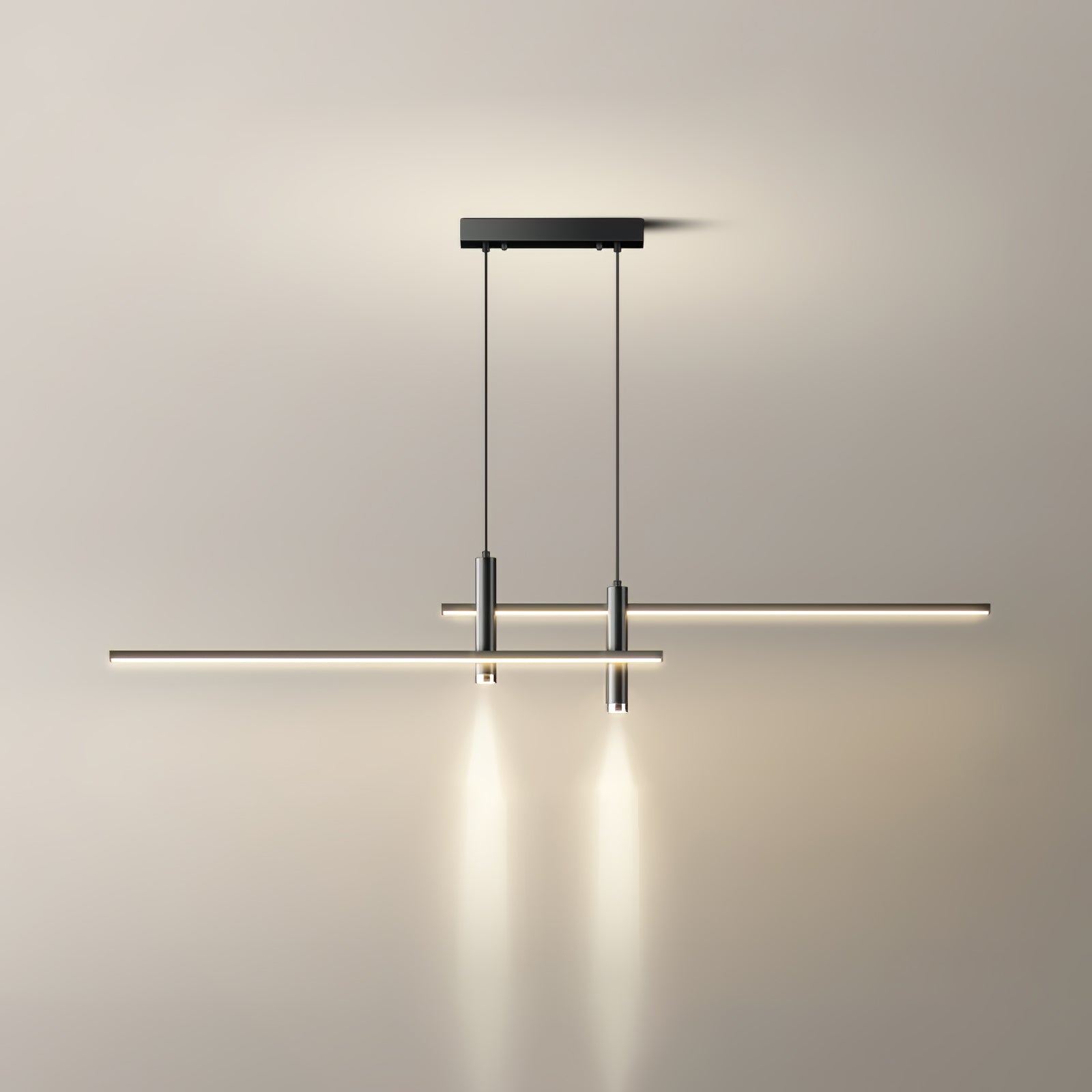 Lampa wisząca liniowa Kasskimir
