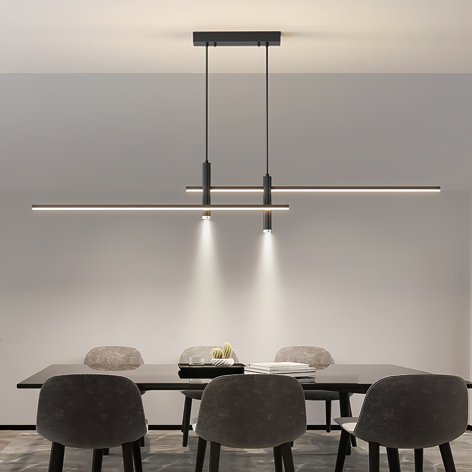Lampa wisząca liniowa Kasskimir