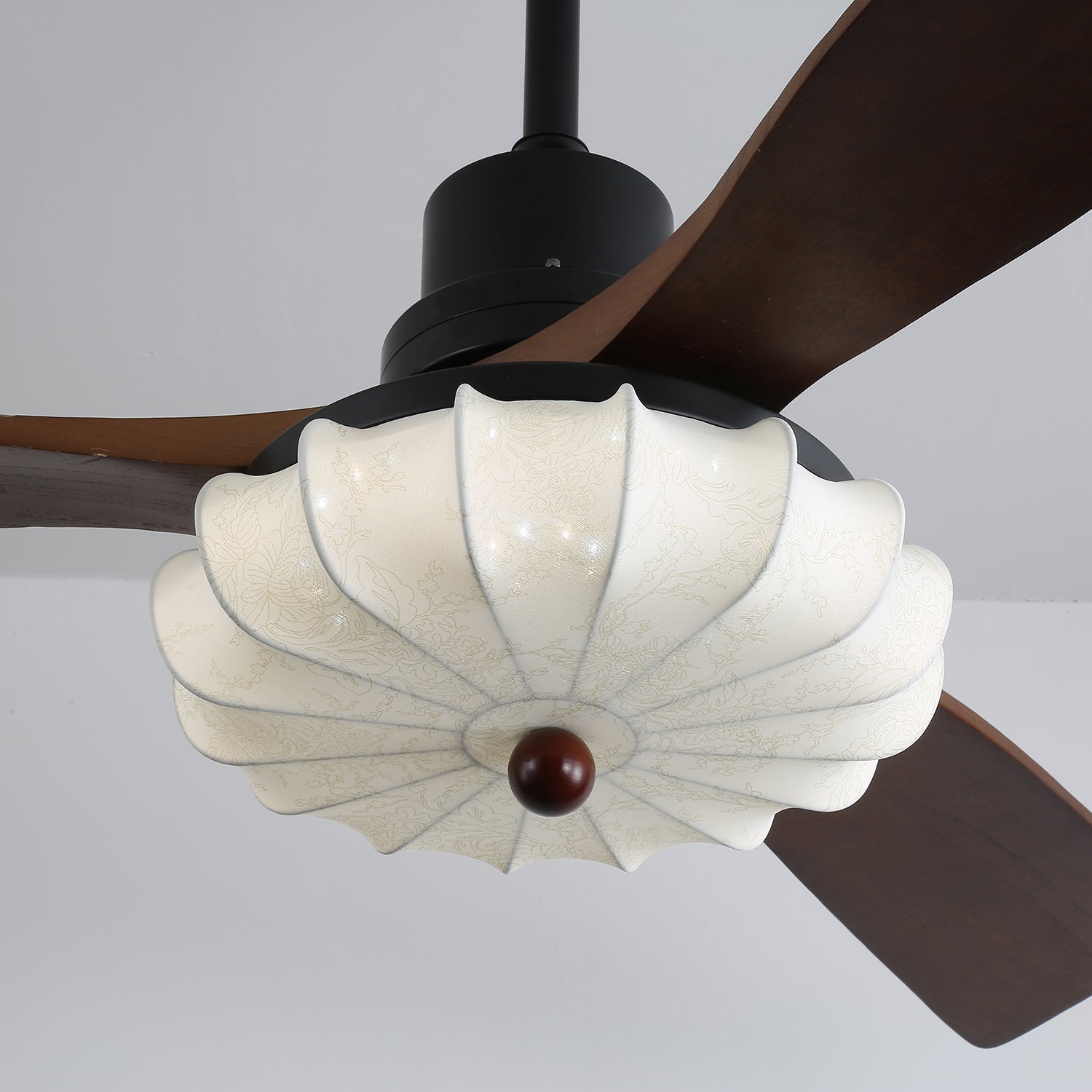 Lampa z wentylatorem sufitowym Sovoma