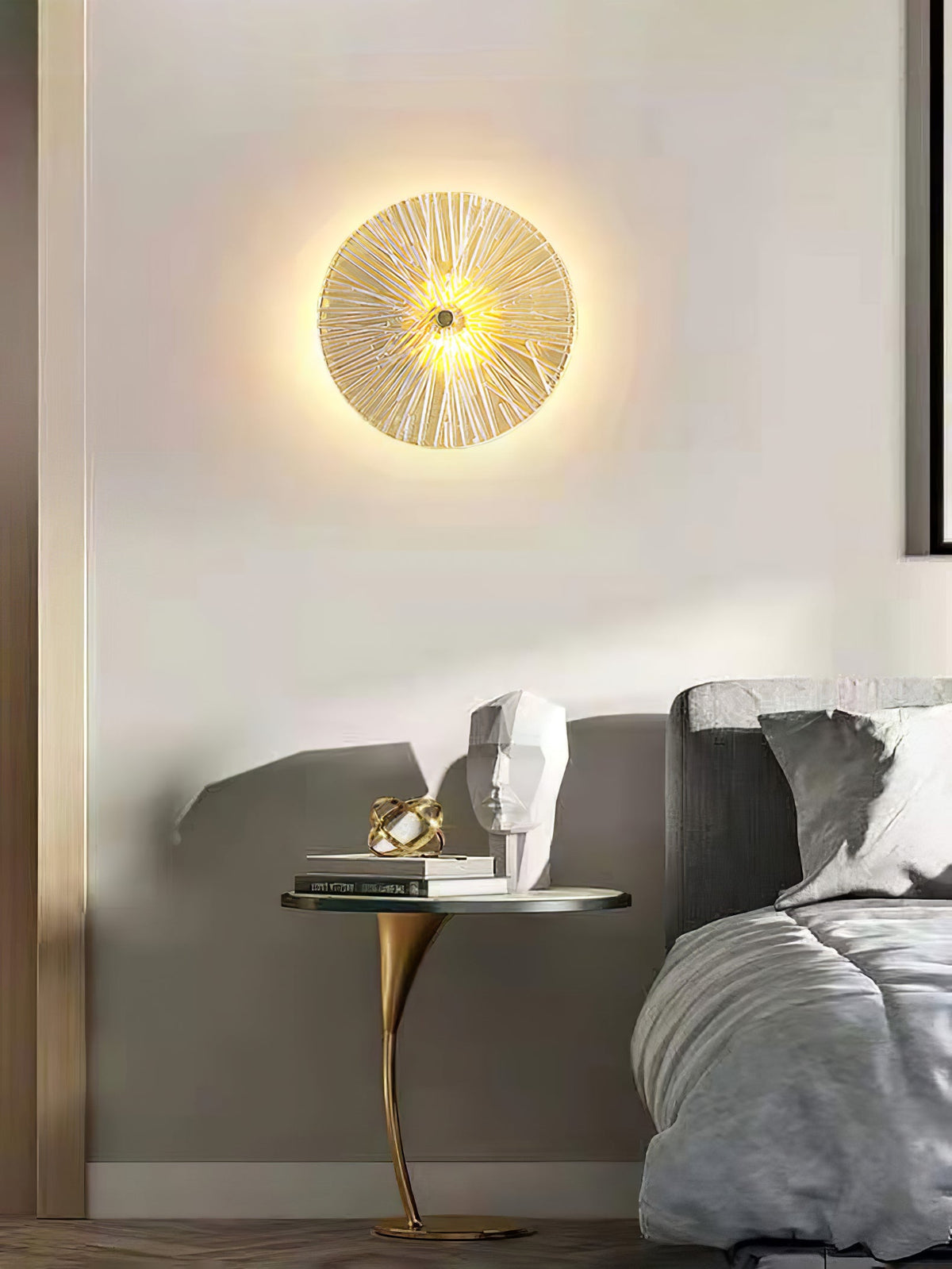 Lotus Leaves Wall Lamp – detail 10