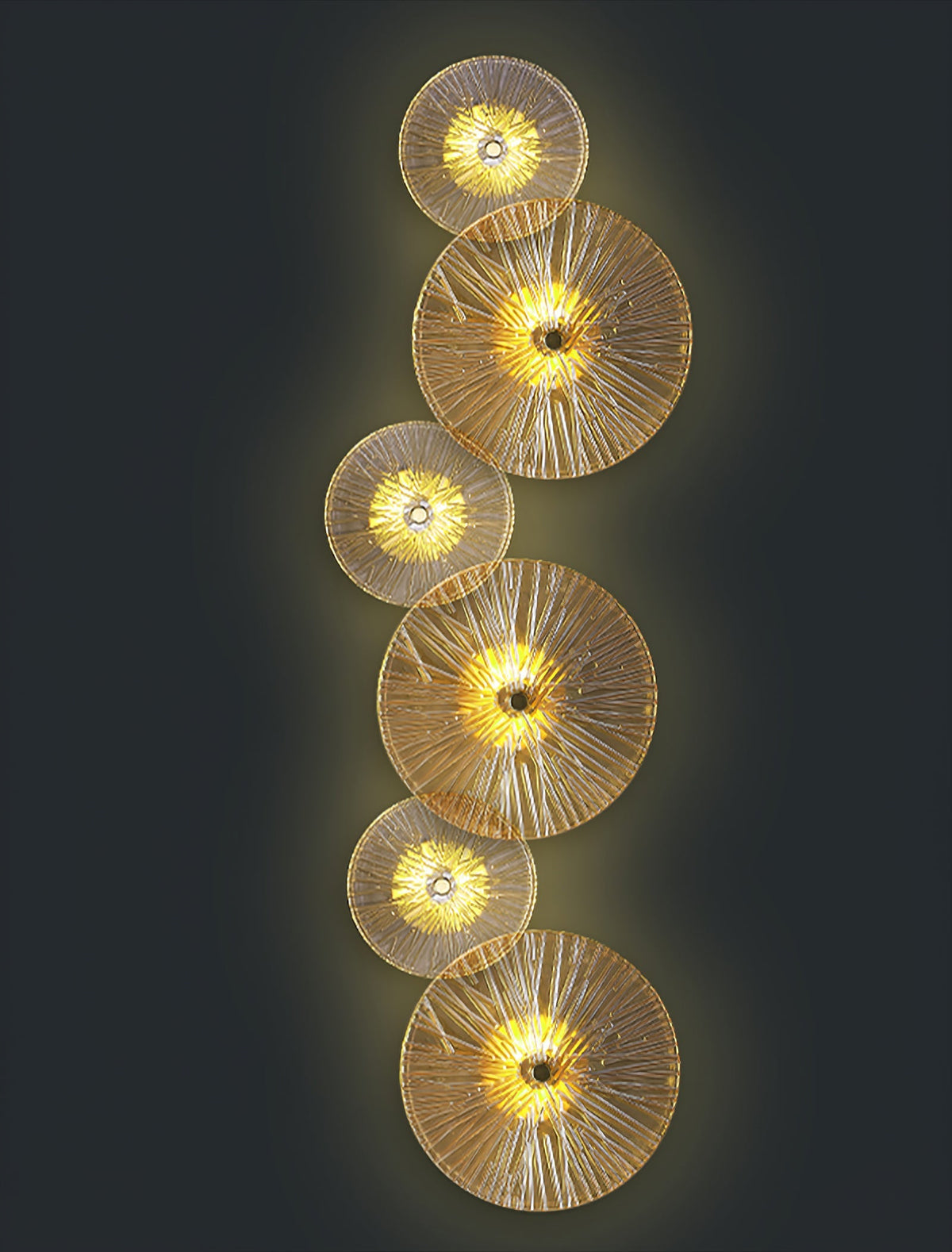 Lotus Leaves Wall Lamp – detail 40