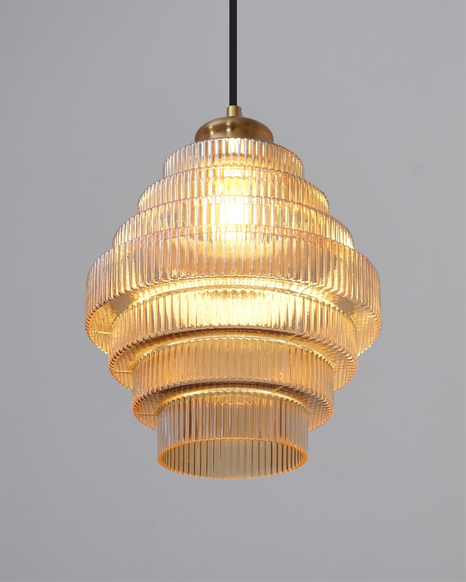 Lampa wisząca ryflowana Viken
