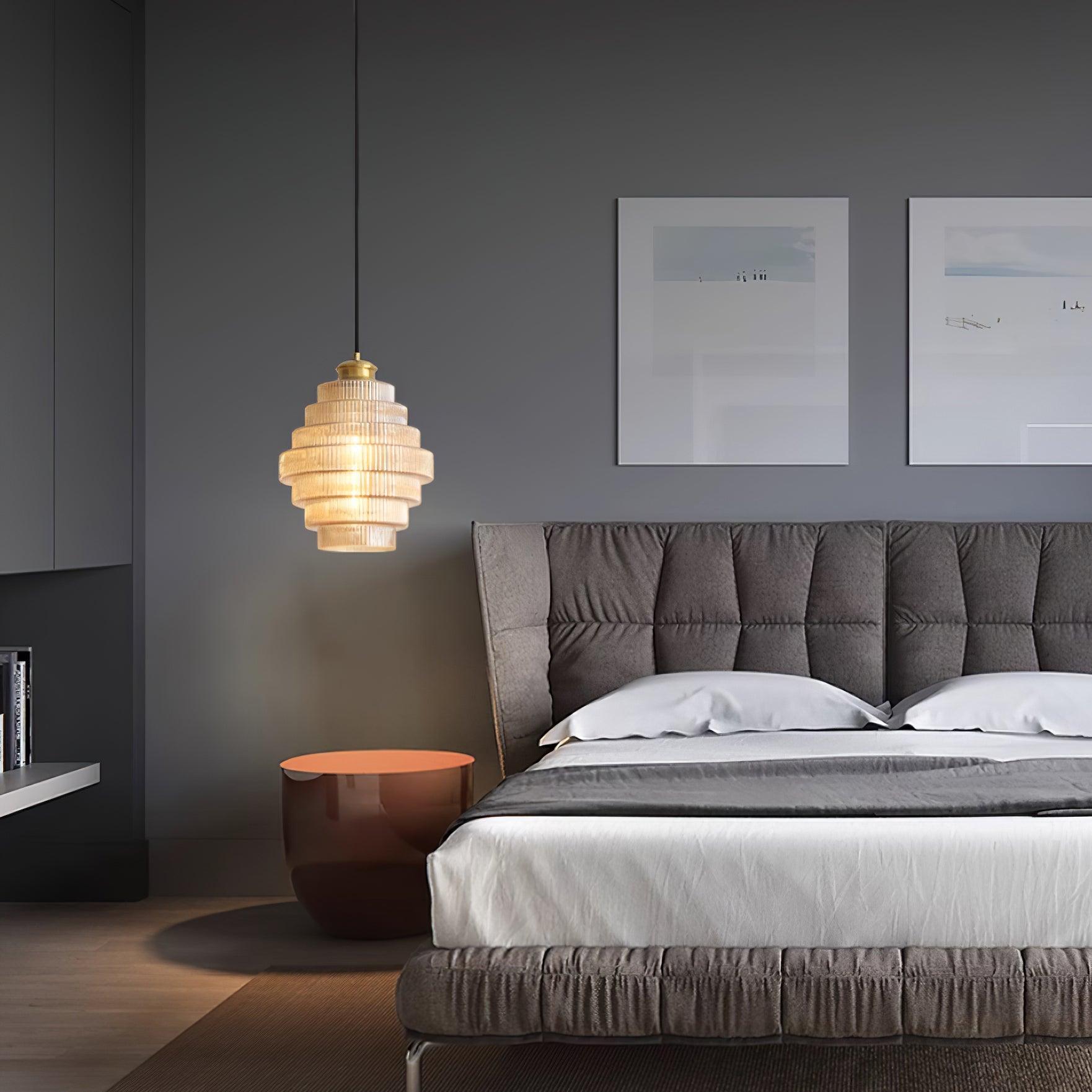 Lampa wisząca ryflowana Viken