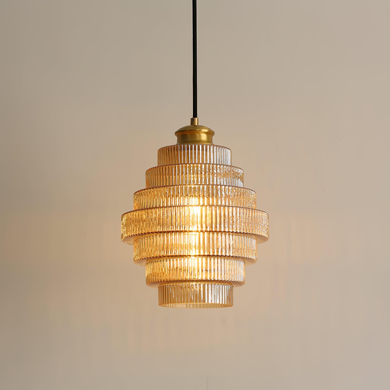Lampa wisząca ryflowana Viken