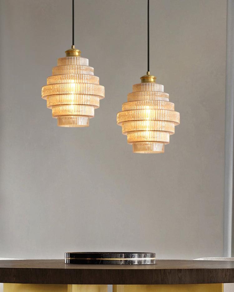 Lampa wisząca ryflowana Viken