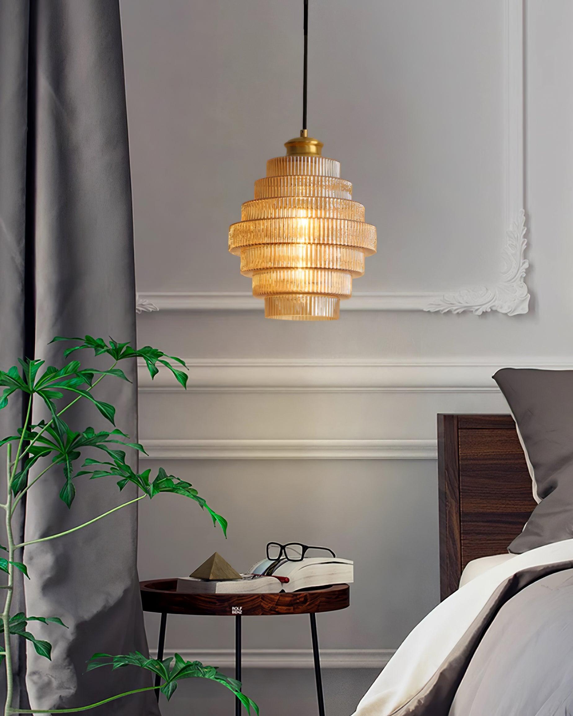 Lampa wisząca ryflowana Viken