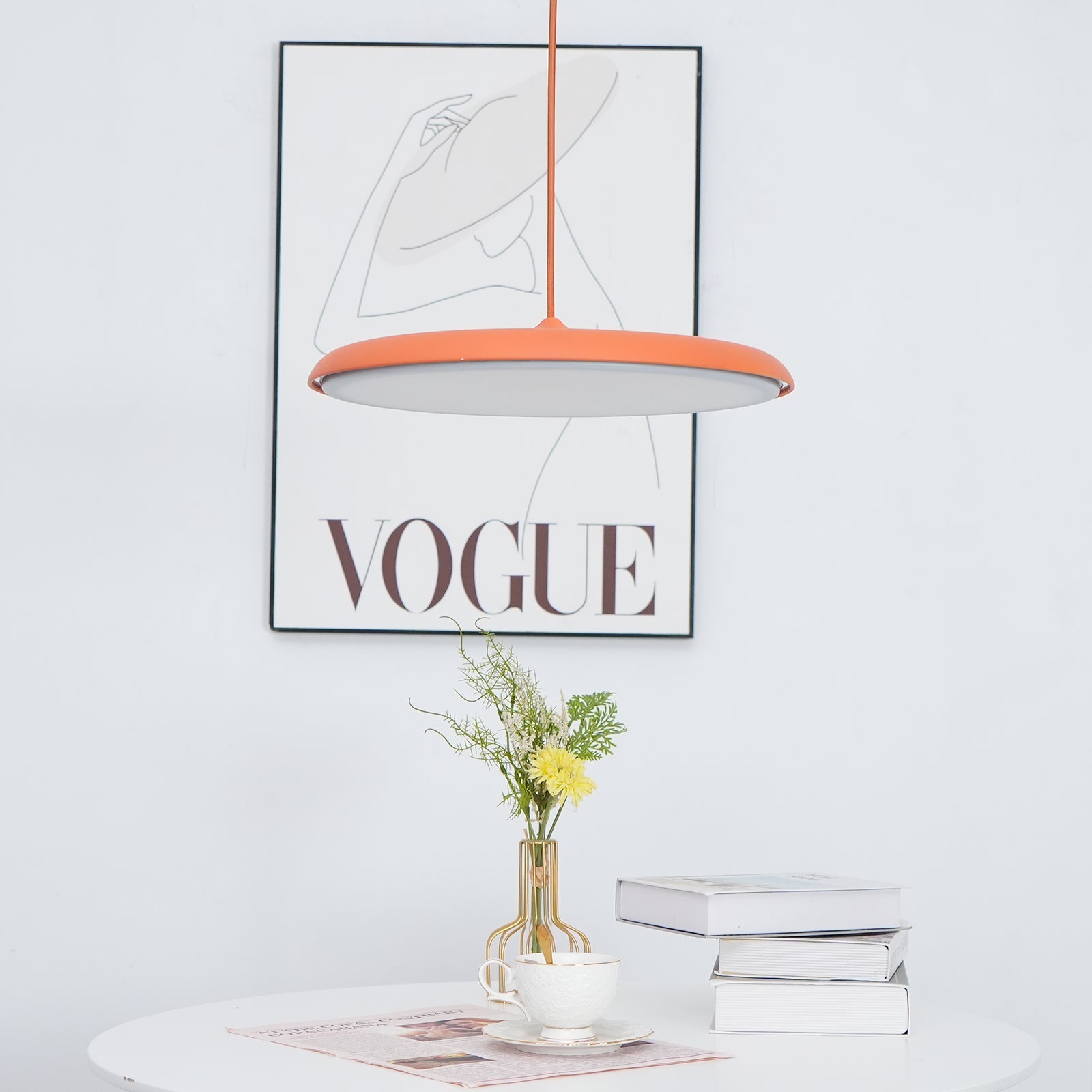 Lampa wisząca okrągła Avekek