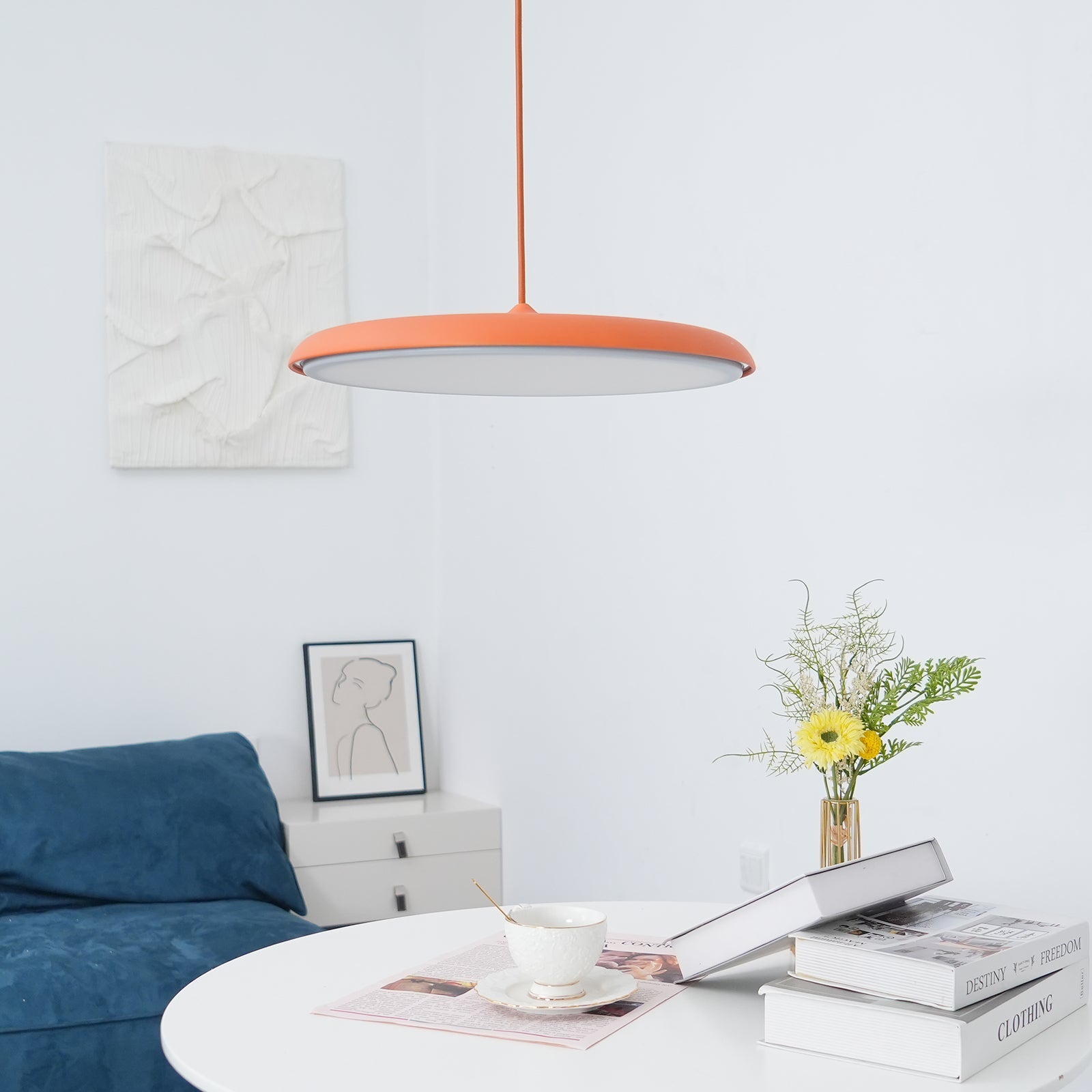 Lampa wisząca okrągła Avekek