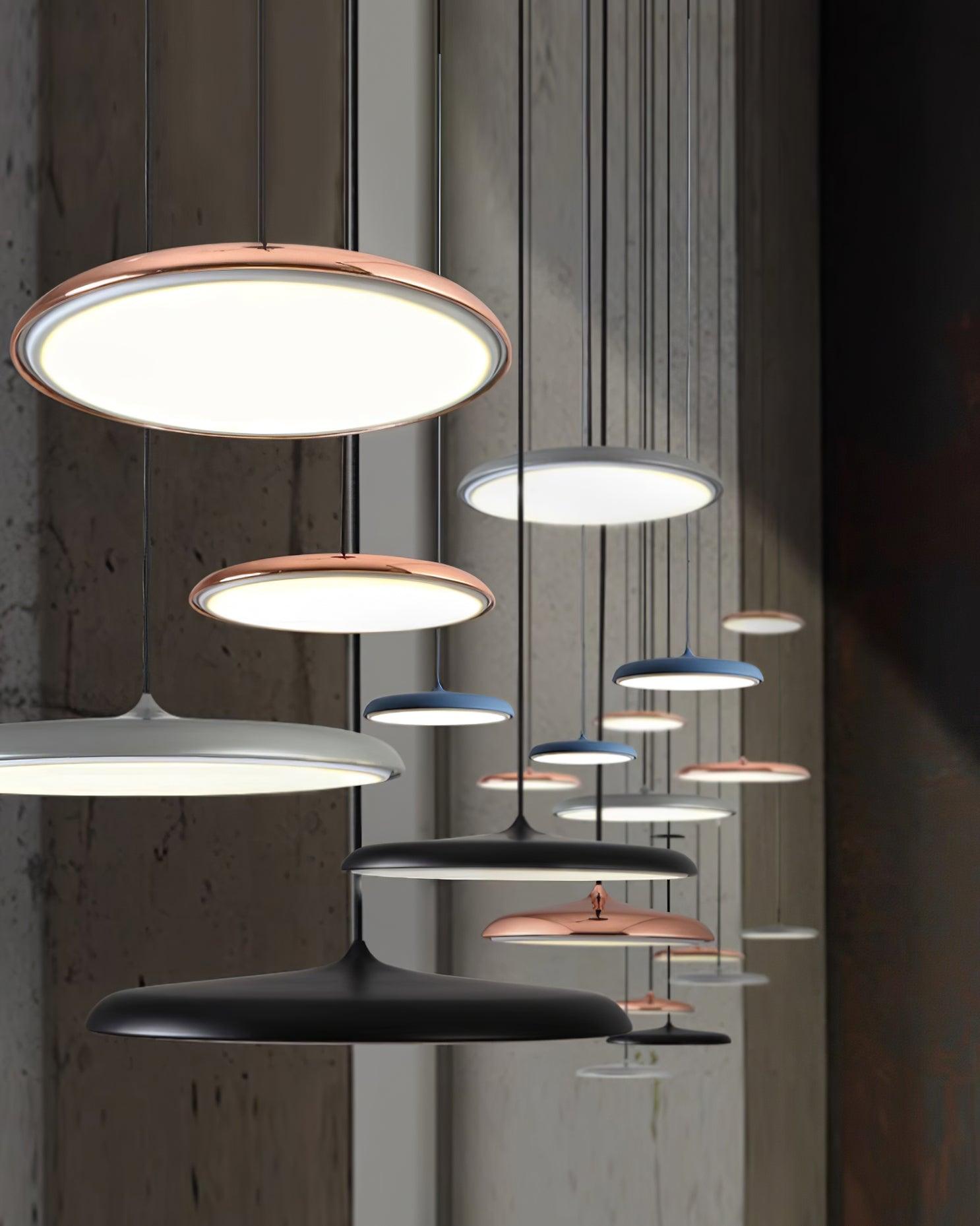Lampa wisząca okrągła Avekek