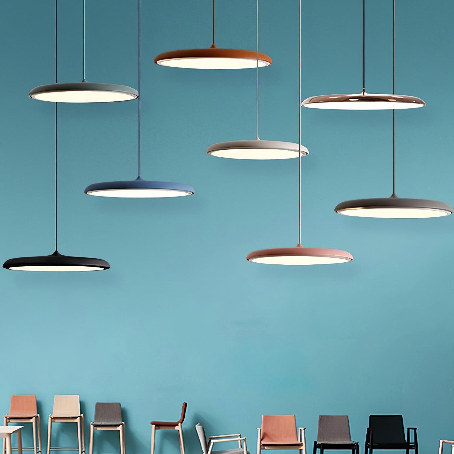 Lampa wisząca okrągła Avekek