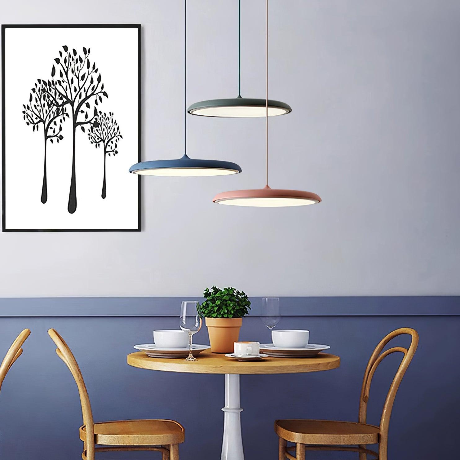 Lampa wisząca okrągła Avekek